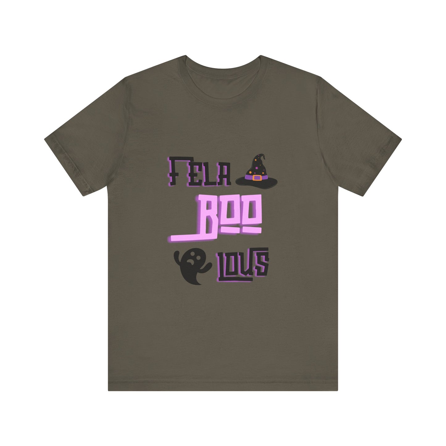 Hocus Pocus Halloween Boo Unisex Jersey Short Sleeve Tee
