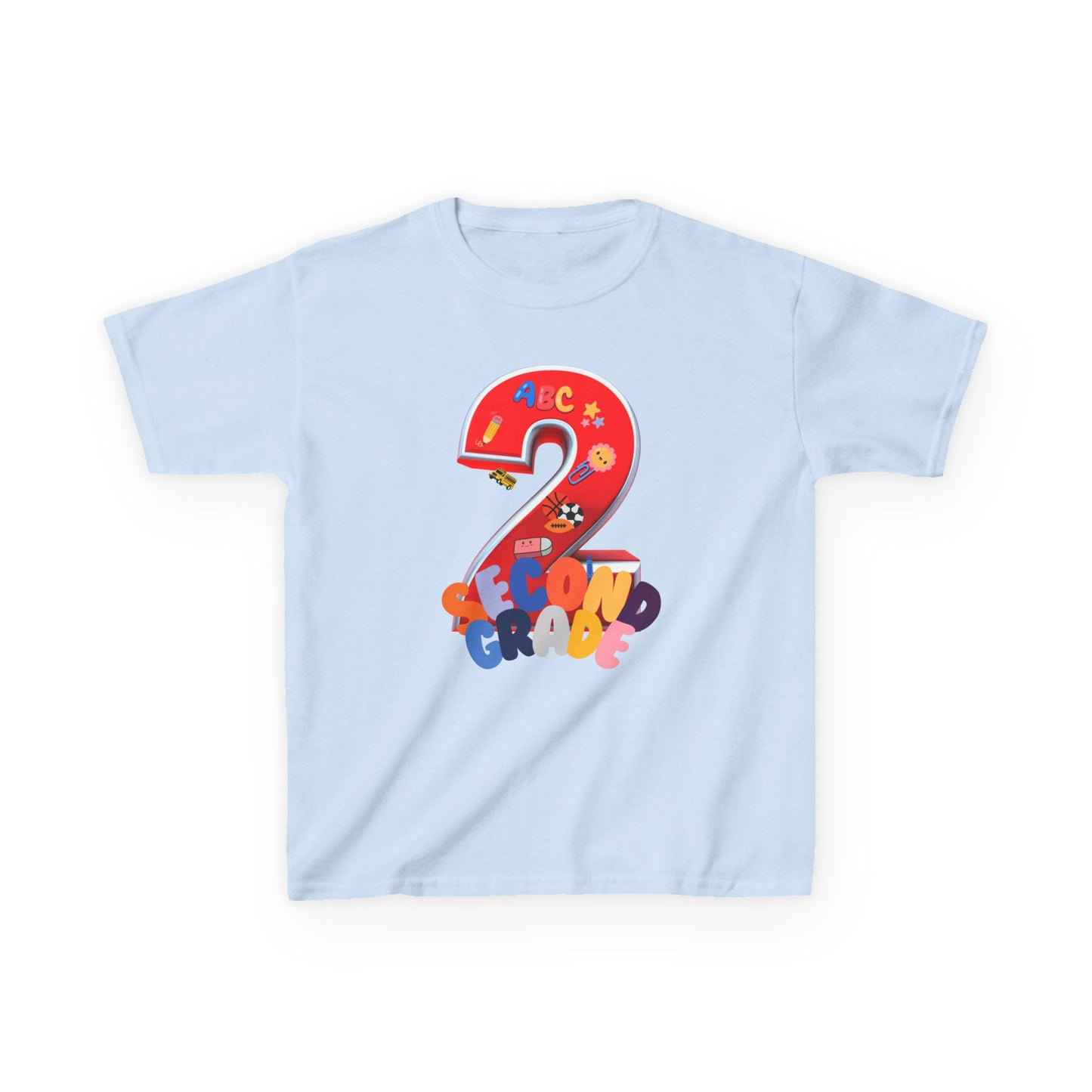 2nd Grade Heavy Cotton™ Tee