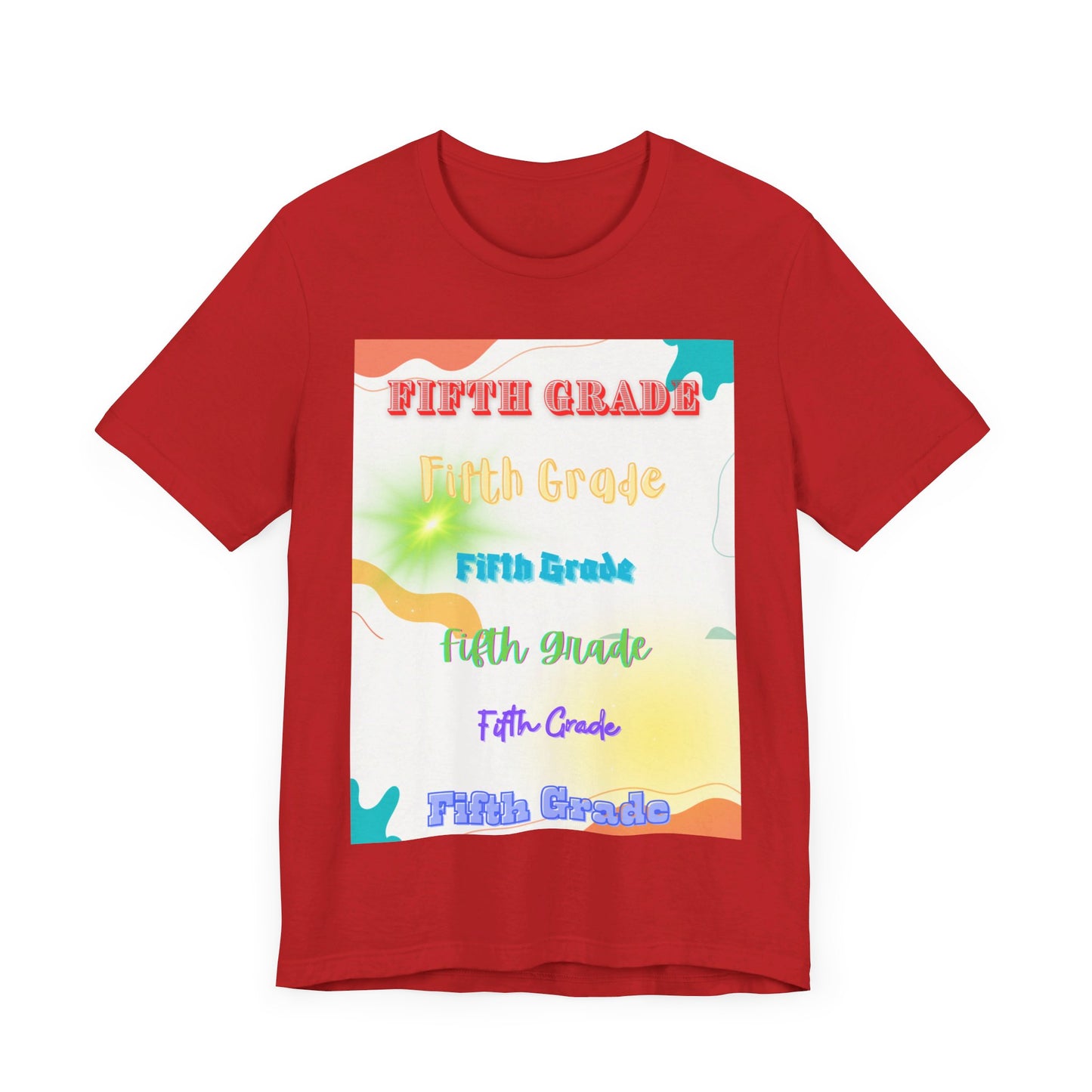 Fifth Grade Unisex Jersey Short Sleeve Tee