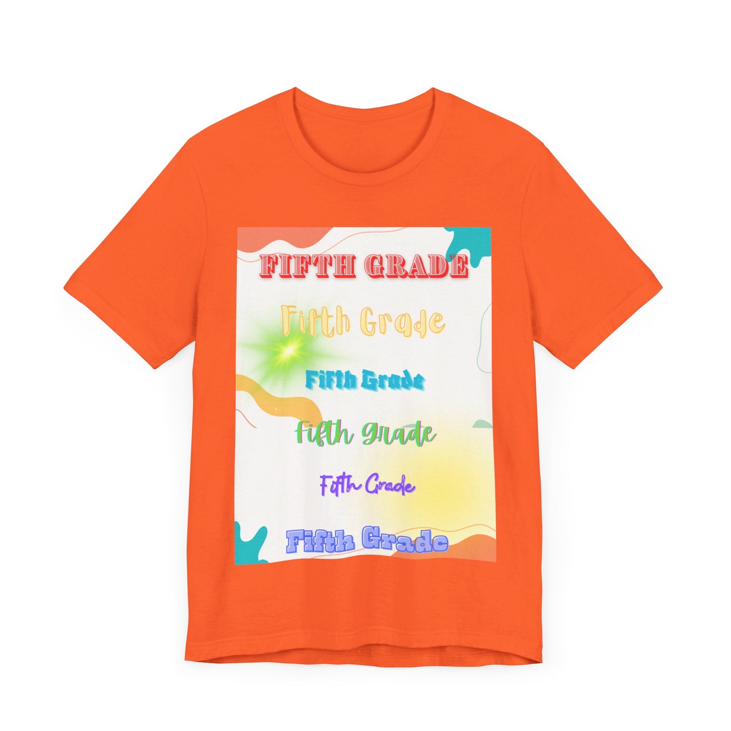 Fifth Grade Unisex Jersey Short Sleeve Tee