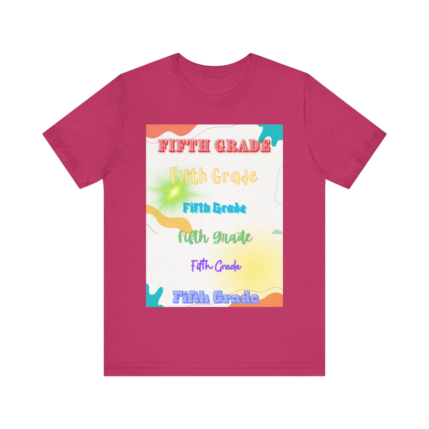 Fifth Grade Unisex Jersey Short Sleeve Tee