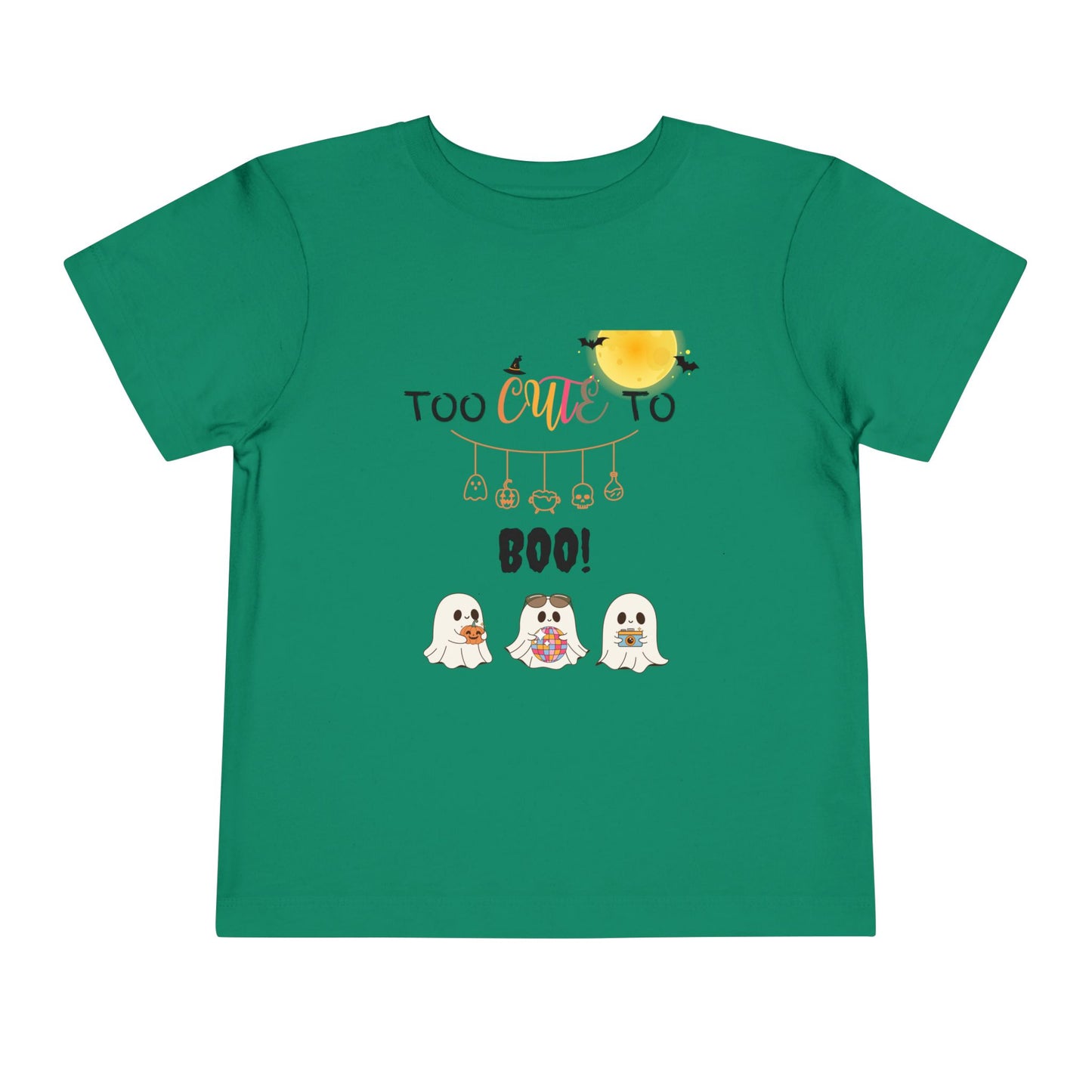 π Too Cute to Boo Toddler Tee π»