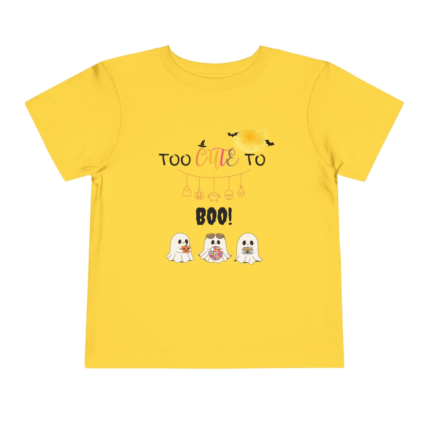 π Too Cute to Boo Toddler Tee π»