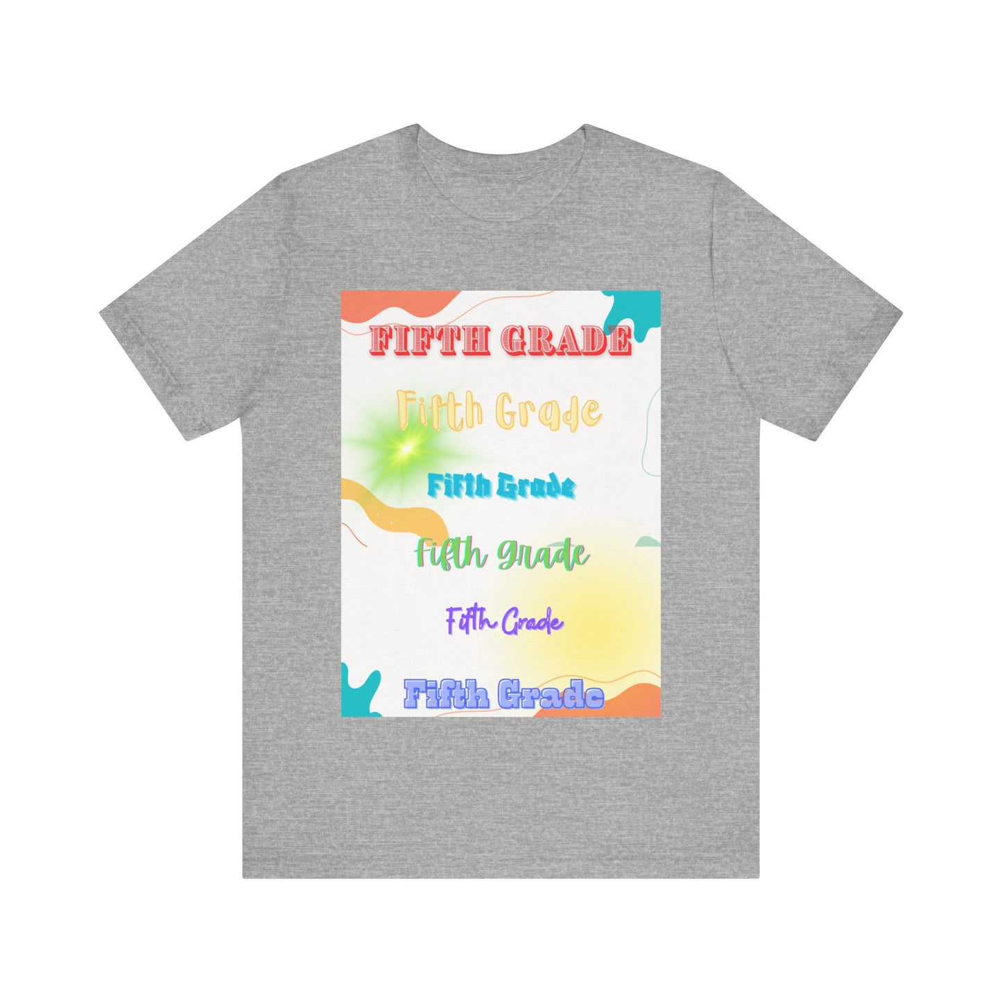 Fifth Grade Unisex Jersey Short Sleeve Tee