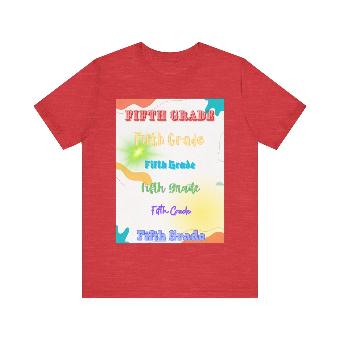 Fifth Grade Unisex Jersey Short Sleeve Tee