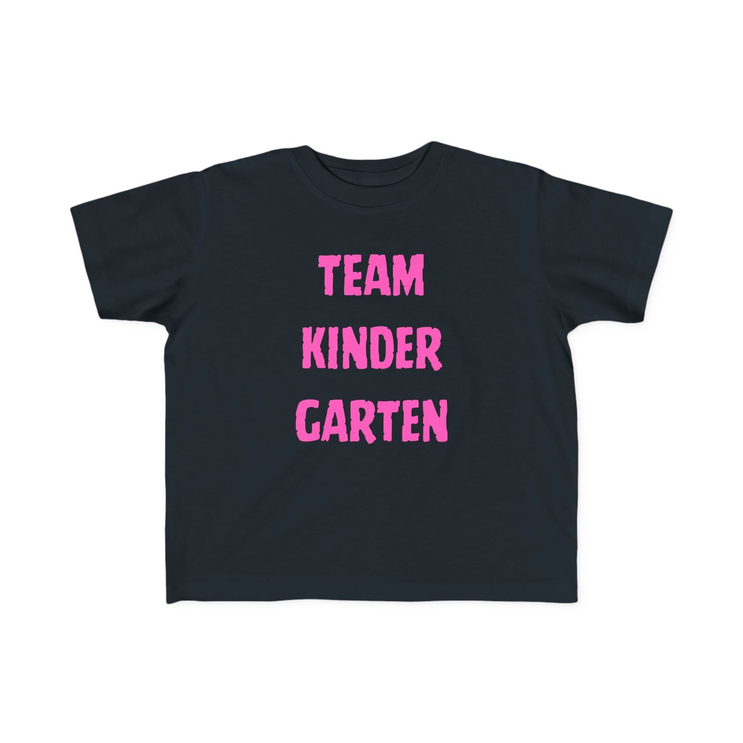 Team Kindergarten Toddler Fine Jersey Tee- Soft Toddler Tee