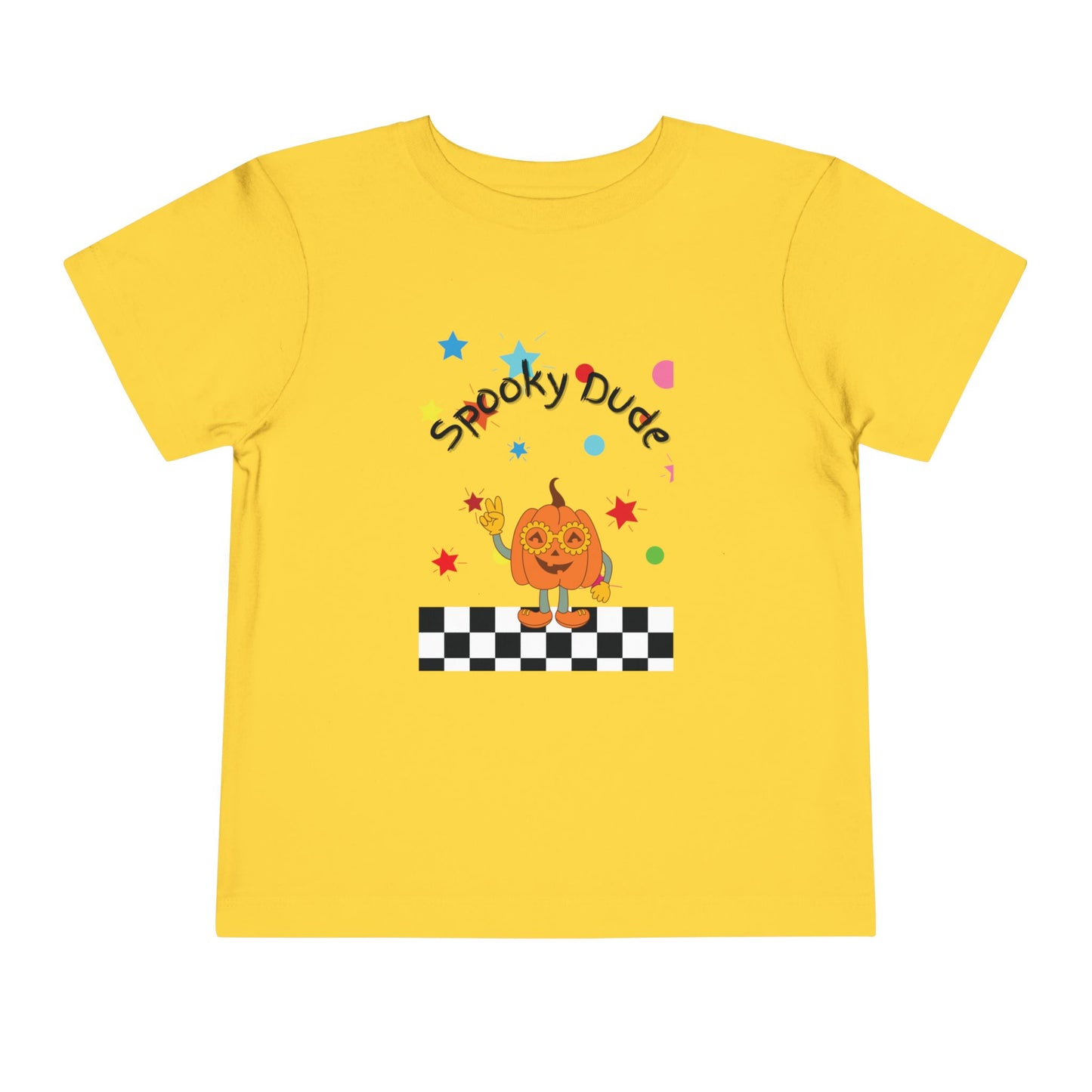 Spooky Dude Toddler Short Sleeve Tee