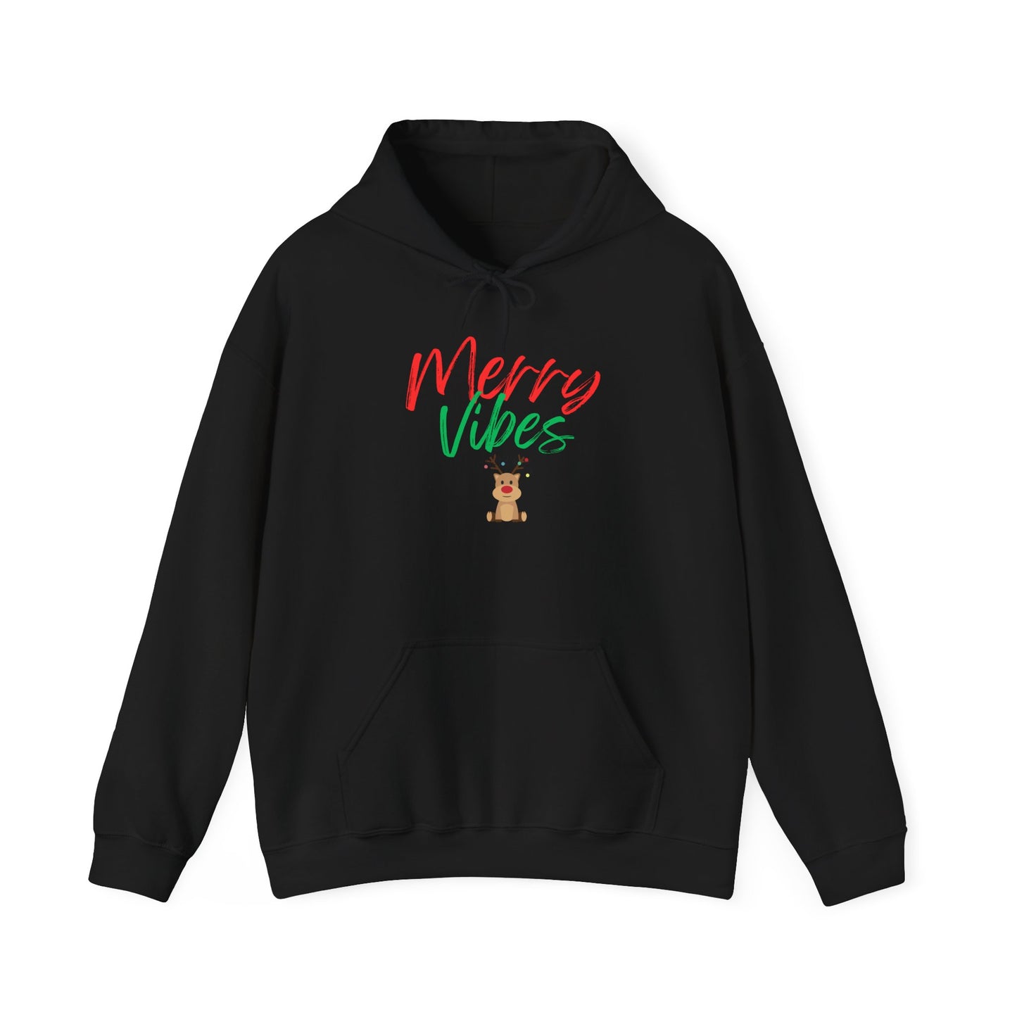 Merry Vibes Hoodie, Merry Vibes Sweatshirt, Christmas Family, Christmas Women, Funny Christmas Sweater, Christmas Vibe, Merry Christmas Hooded Sweatshirt