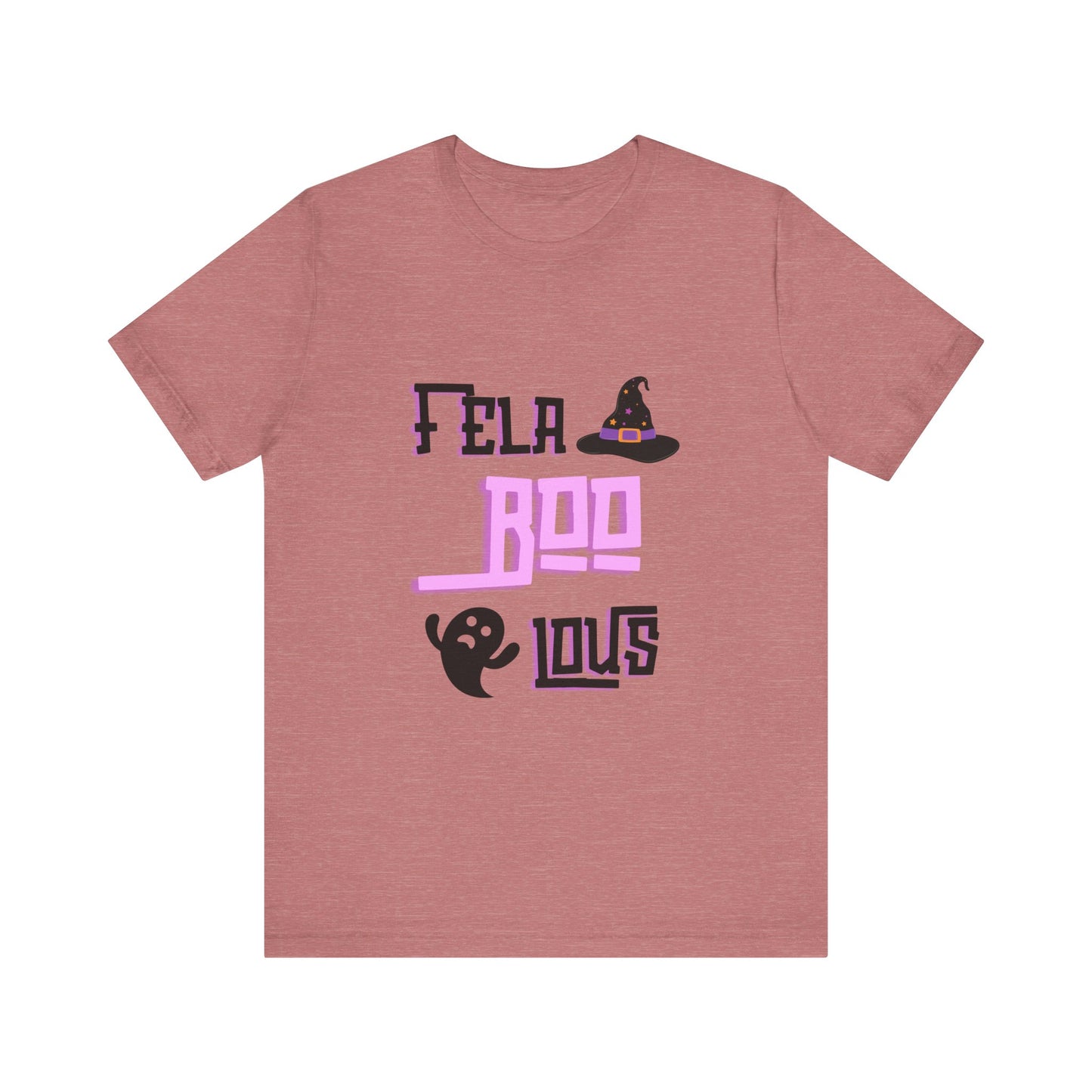Hocus Pocus Halloween Boo Unisex Jersey Short Sleeve Tee