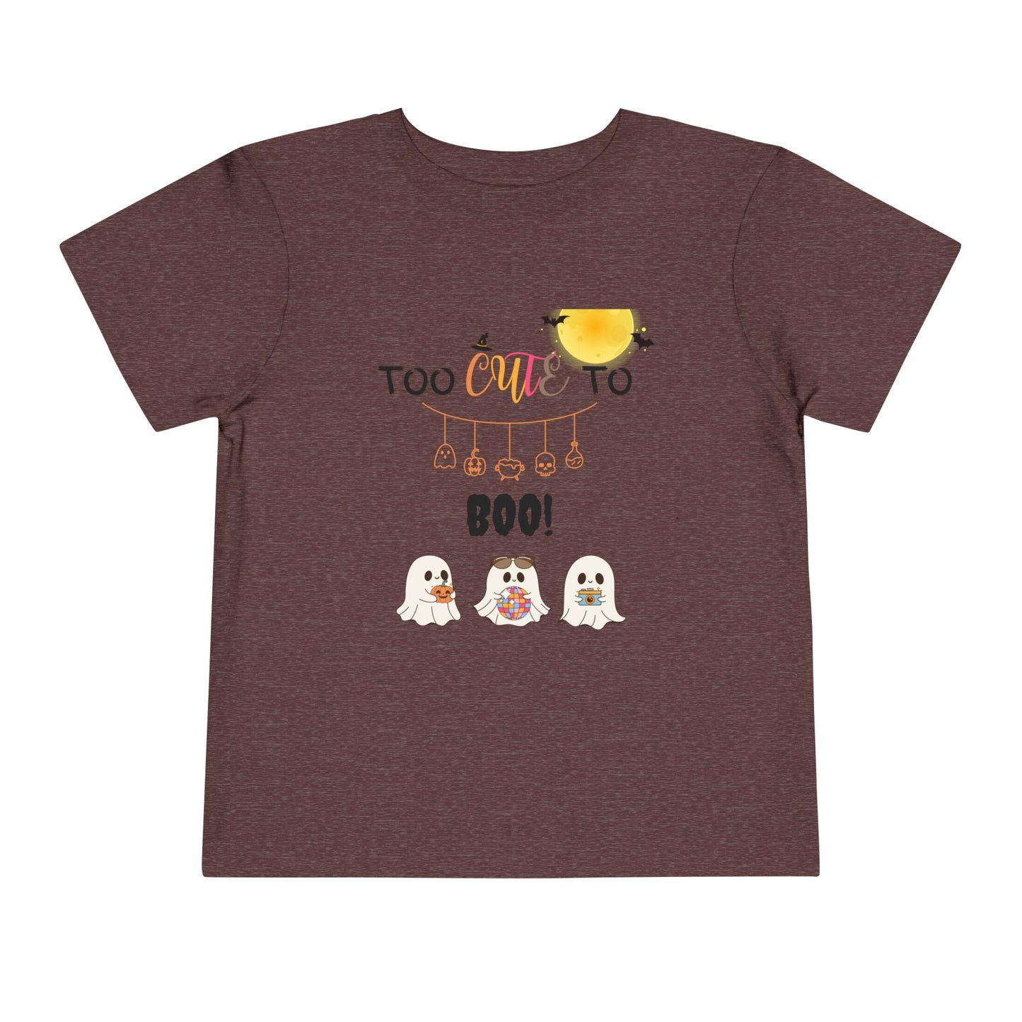π Too Cute to Boo Toddler Tee π»