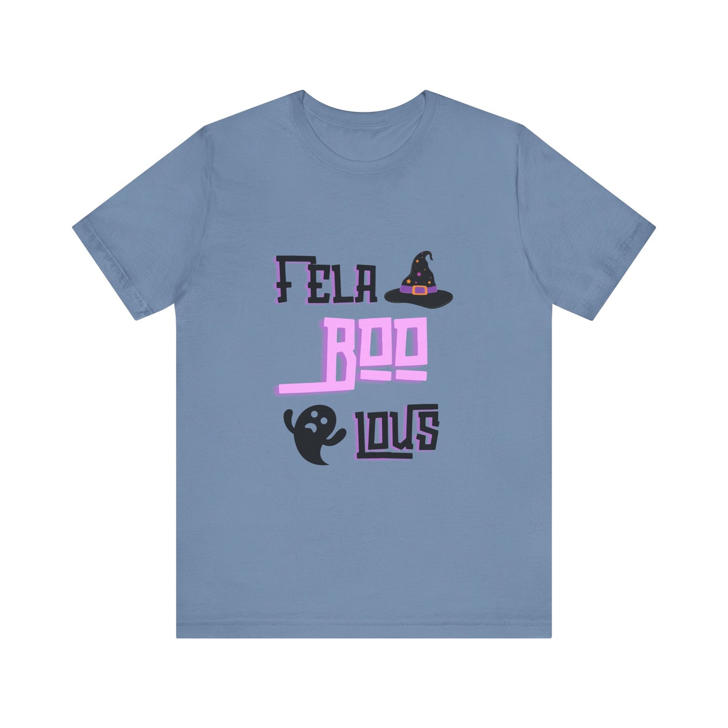 Hocus Pocus Halloween Boo Unisex Jersey Short Sleeve Tee