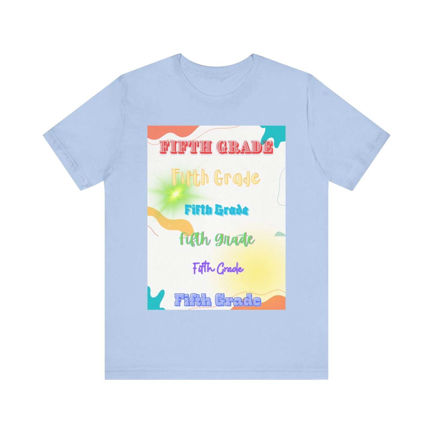 Fifth Grade Unisex Jersey Short Sleeve Tee