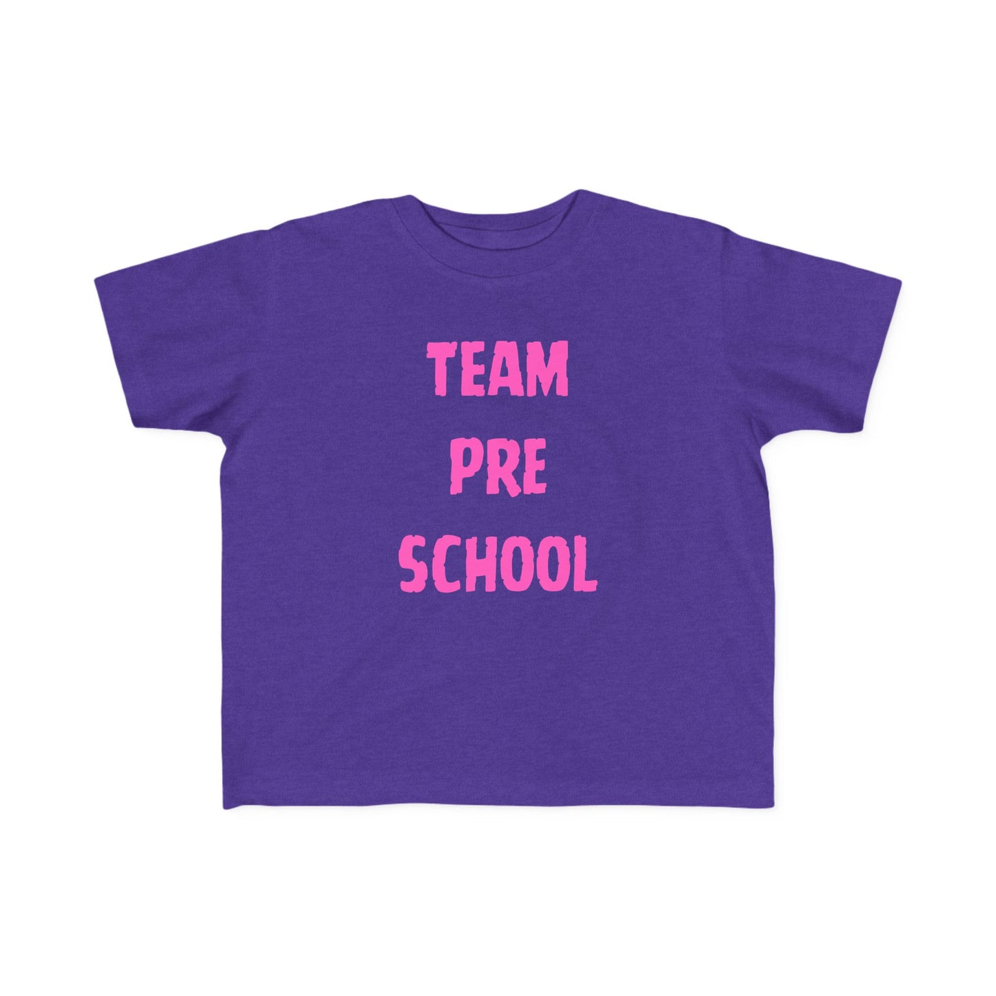 Team Preschool Girl Toddler Fine Jersey TeeTeam Preschool Toddler Fine Jersey Tee,TeamPreschool,PreschoolTee,BackToSchoolToddler,LittleLearner,ComfyKidsClothes,GiftForPreschooler