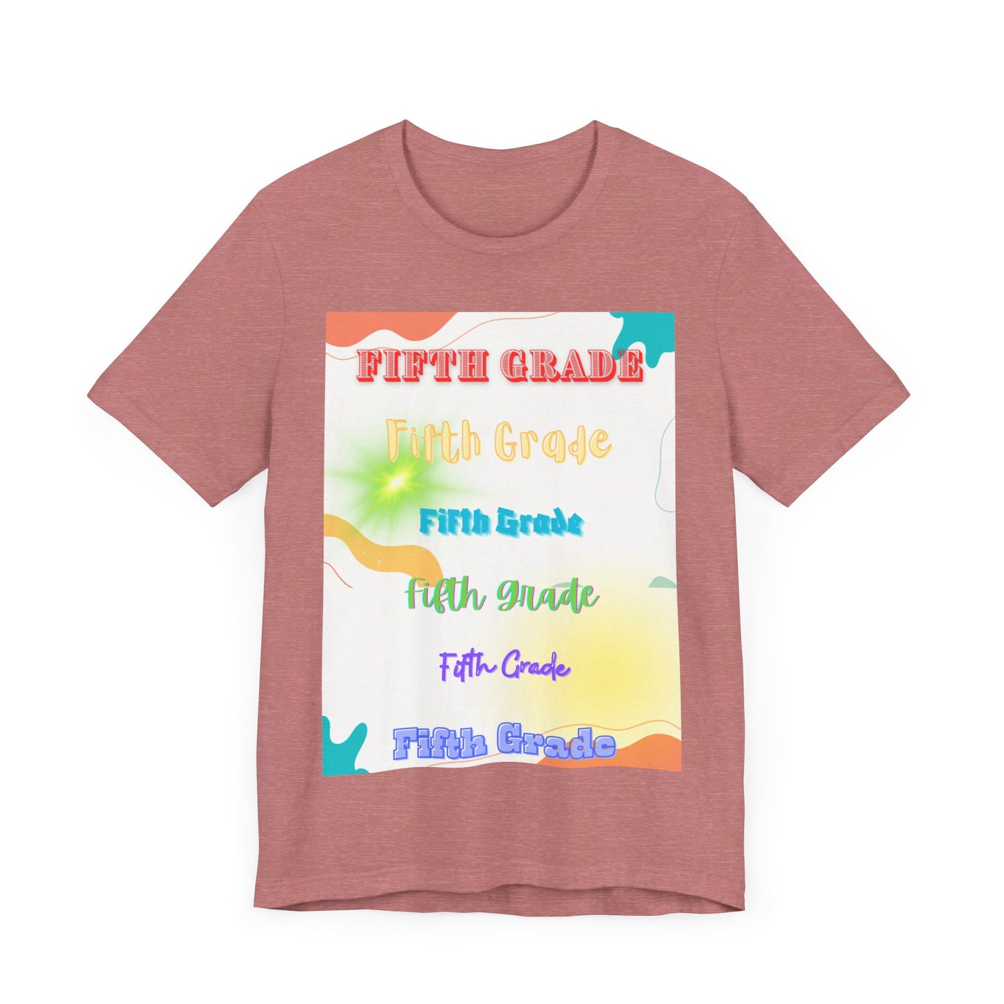Fifth Grade Unisex Jersey Short Sleeve Tee