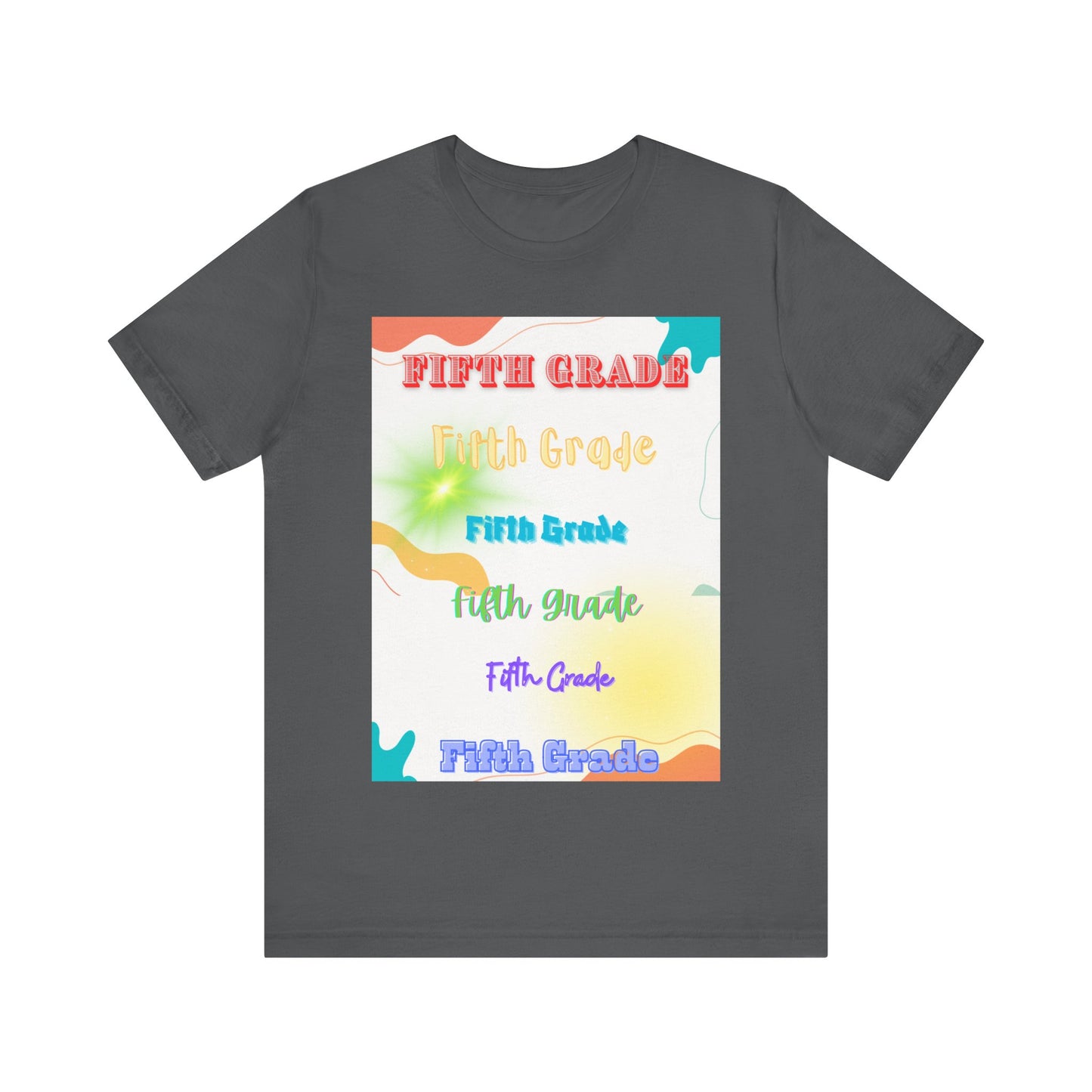 Fifth Grade Unisex Jersey Short Sleeve Tee