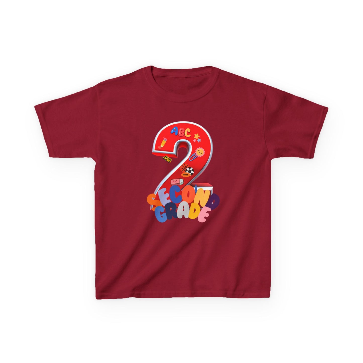 2nd Grade Heavy Cotton™ Tee