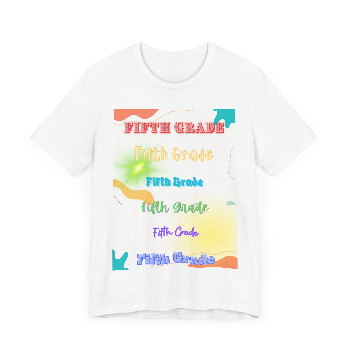 Fifth Grade Unisex Jersey Short Sleeve Tee