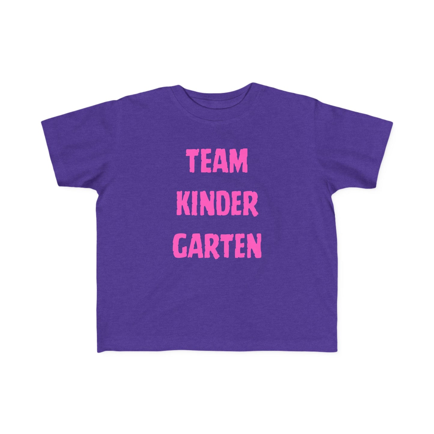 Team Kindergarten Toddler Fine Jersey Tee- Soft Toddler Tee