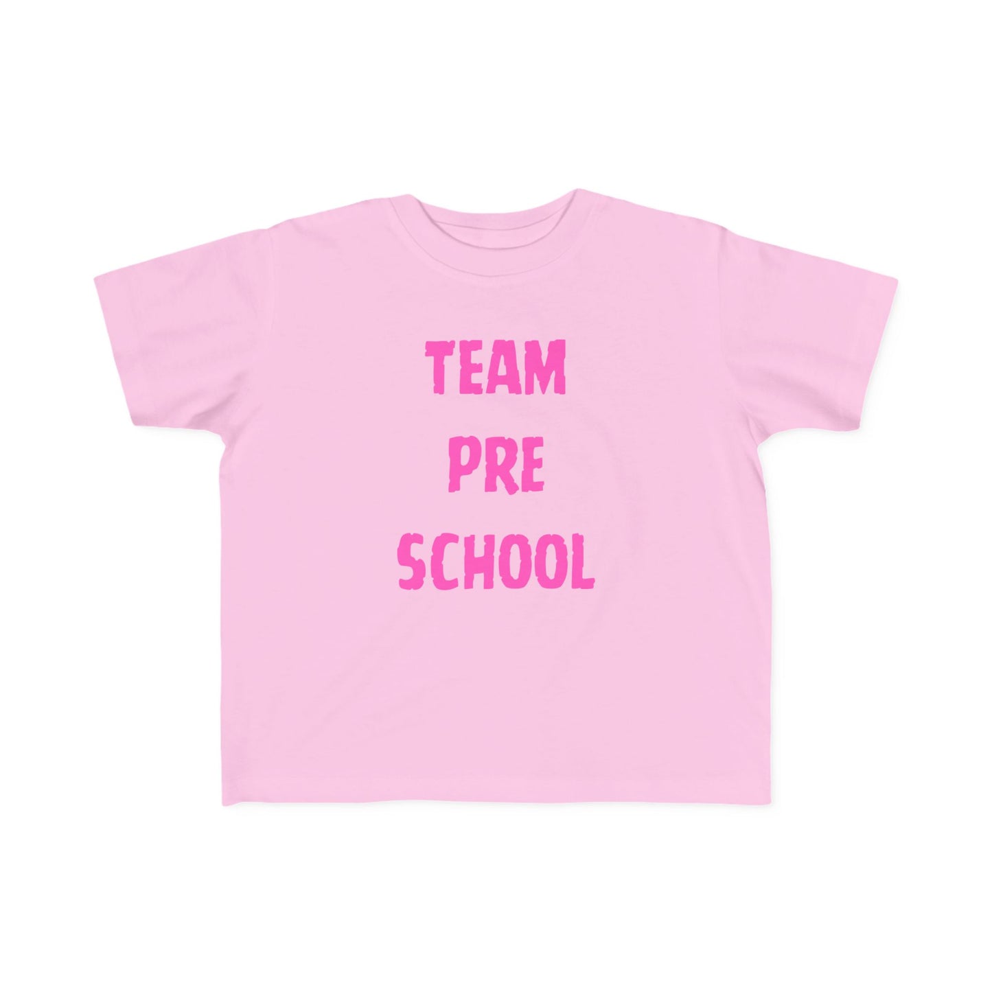 Team Preschool Girl Toddler Fine Jersey TeeTeam Preschool Toddler Fine Jersey Tee,TeamPreschool,PreschoolTee,BackToSchoolToddler,LittleLearner,ComfyKidsClothes,GiftForPreschooler