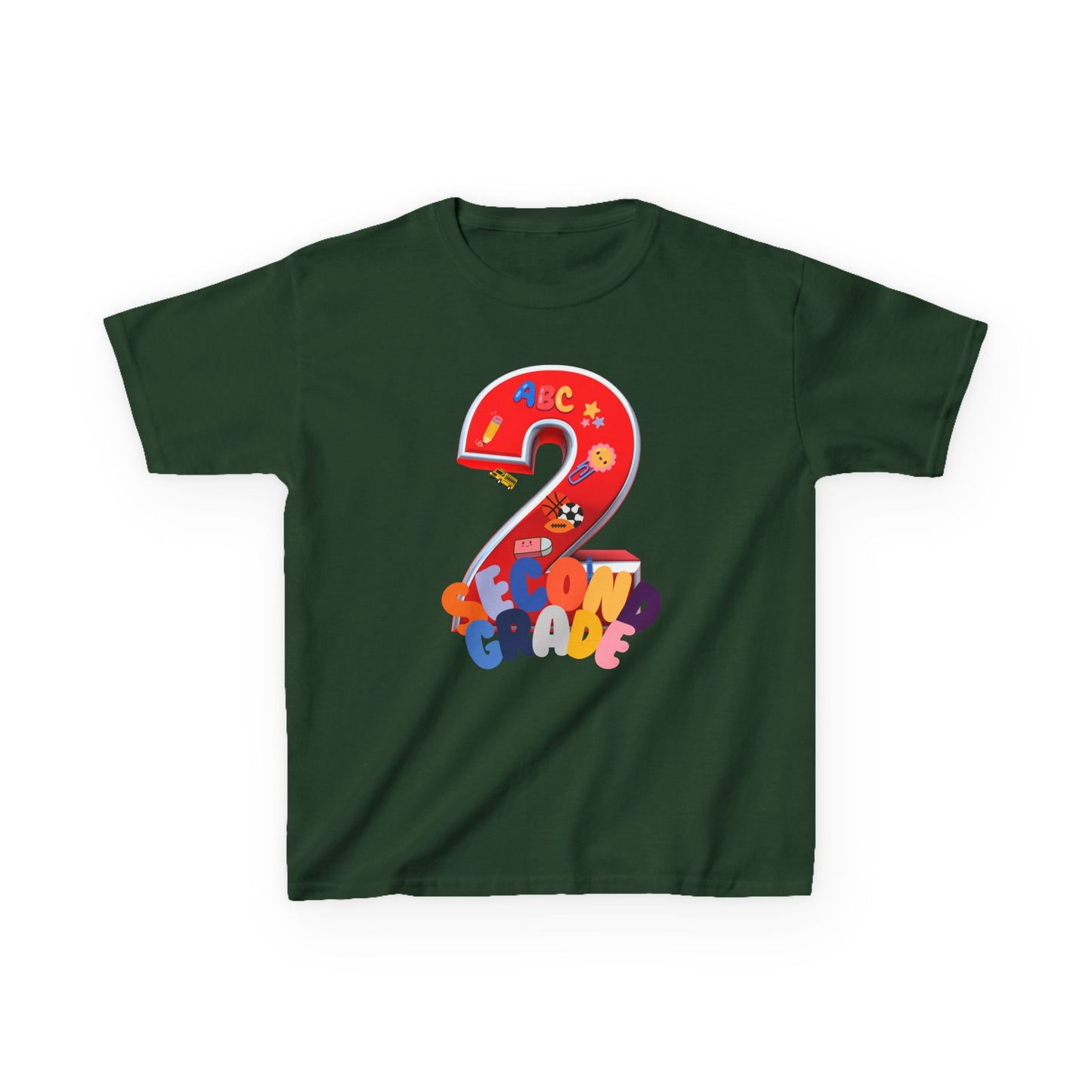 2nd Grade Heavy Cotton™ Tee