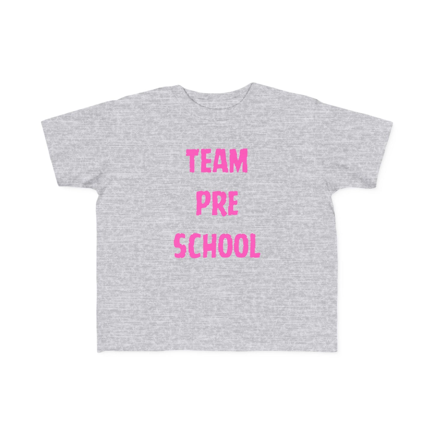Team Preschool Girl Toddler Fine Jersey TeeTeam Preschool Toddler Fine Jersey Tee,TeamPreschool,PreschoolTee,BackToSchoolToddler,LittleLearner,ComfyKidsClothes,GiftForPreschooler