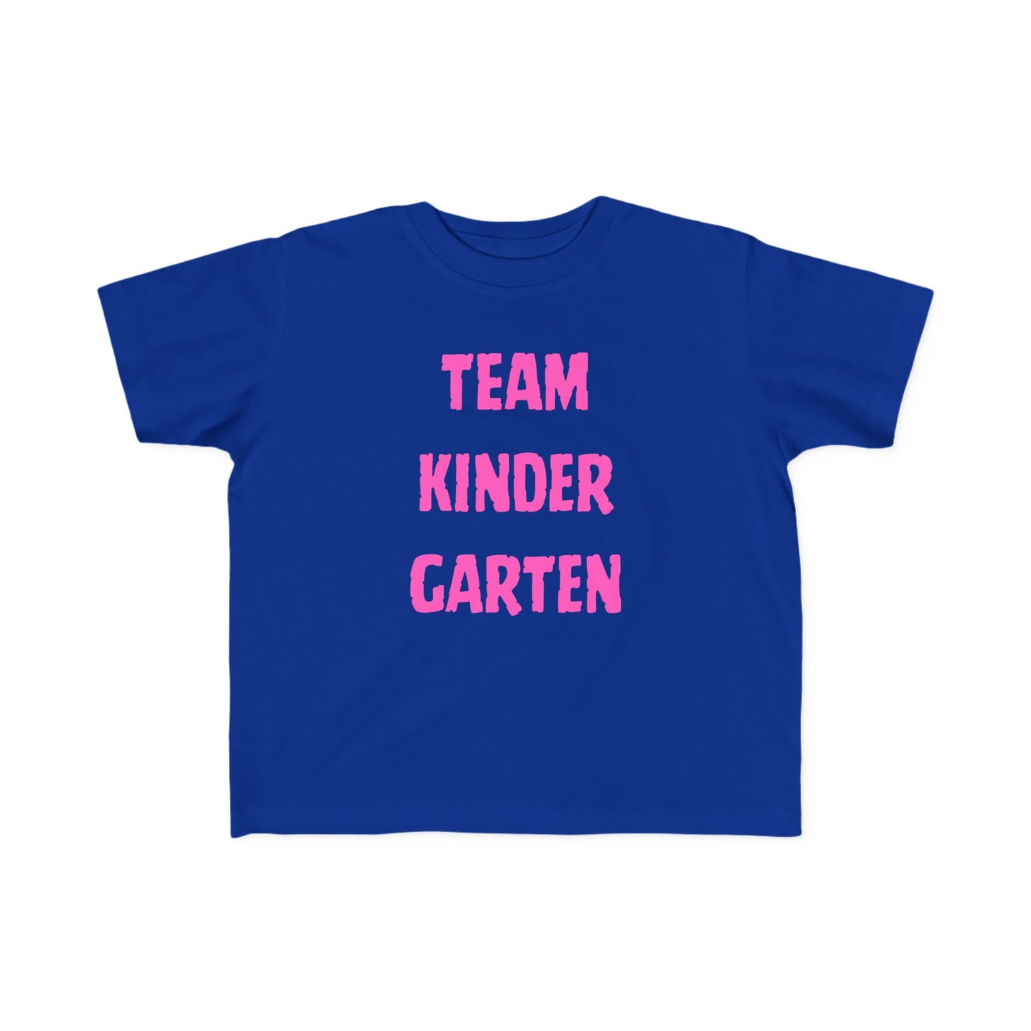 Team Kindergarten Toddler Fine Jersey Tee- Soft Toddler Tee