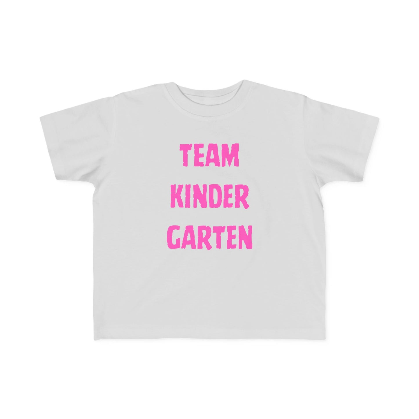 Team Kindergarten Toddler Fine Jersey Tee- Soft Toddler Tee