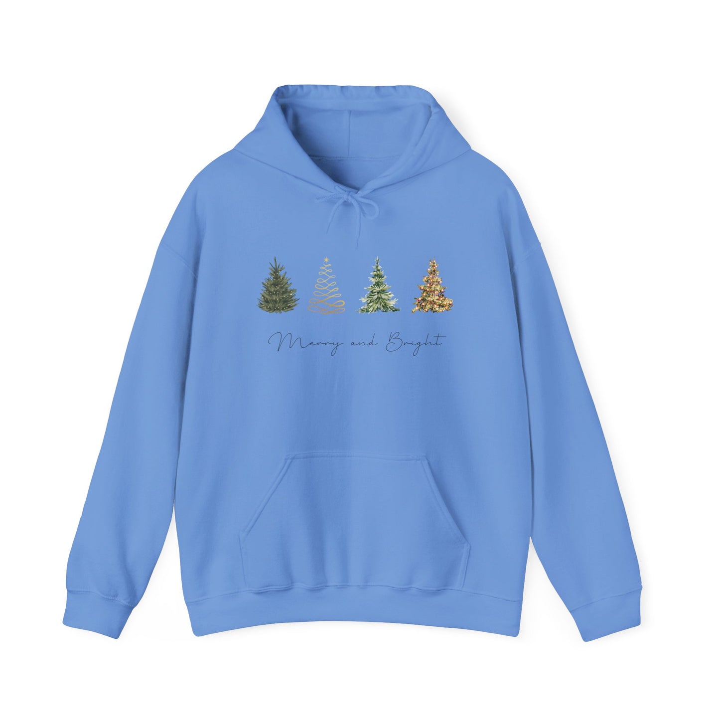 Merry and Bright Trees Sweatshirt- Family Matching Christmas Sweatshirt