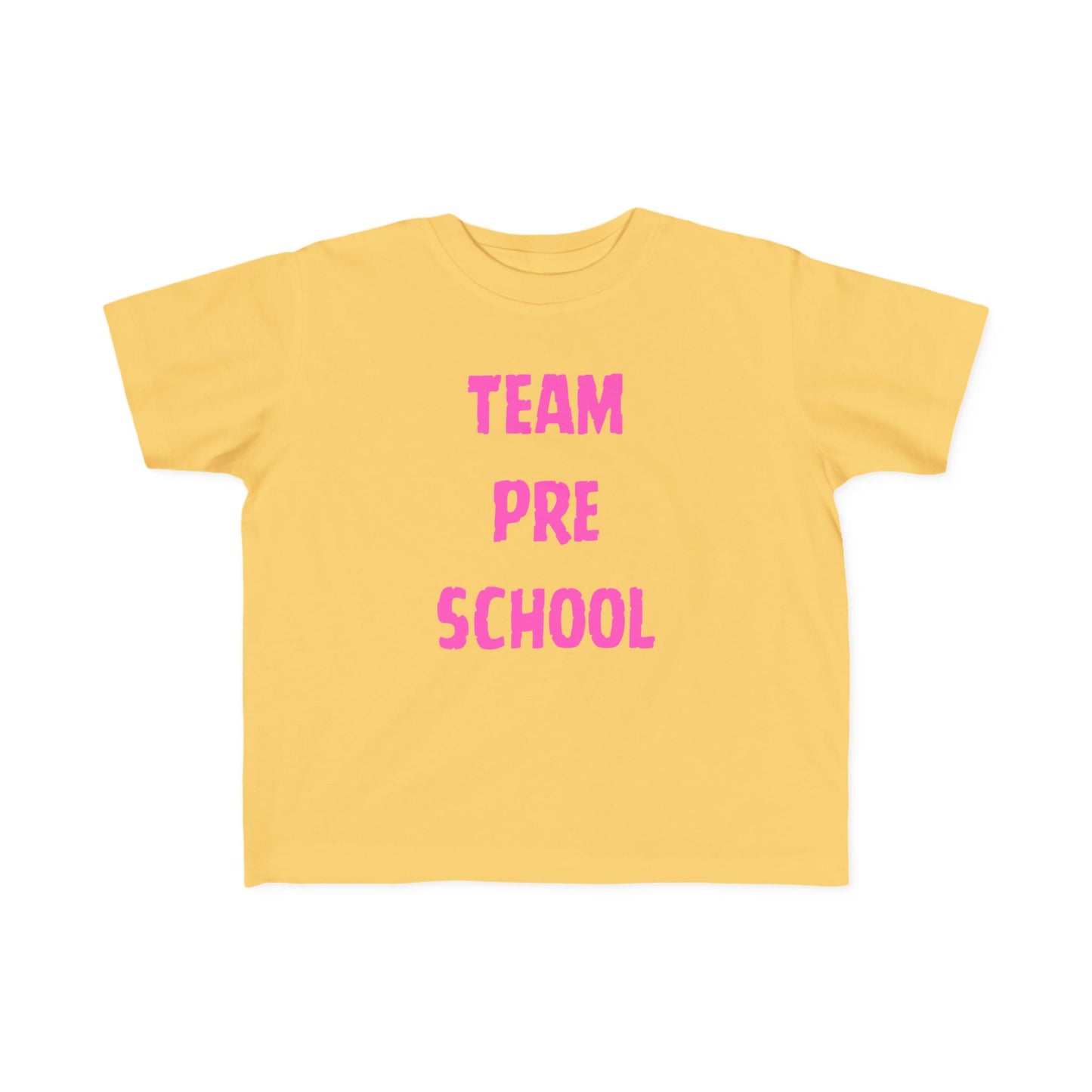 Team Preschool Girl Toddler Fine Jersey TeeTeam Preschool Toddler Fine Jersey Tee,TeamPreschool,PreschoolTee,BackToSchoolToddler,LittleLearner,ComfyKidsClothes,GiftForPreschooler