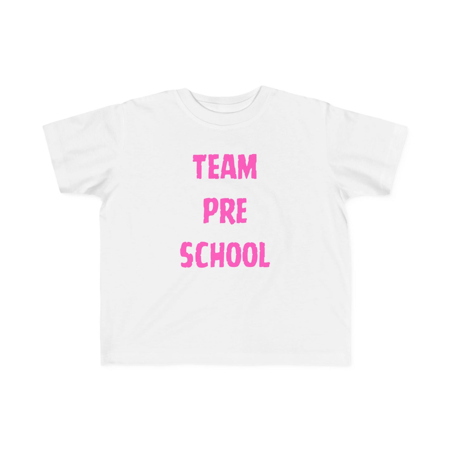 Team Preschool Girl Toddler Fine Jersey TeeTeam Preschool Toddler Fine Jersey Tee,TeamPreschool,PreschoolTee,BackToSchoolToddler,LittleLearner,ComfyKidsClothes,GiftForPreschooler