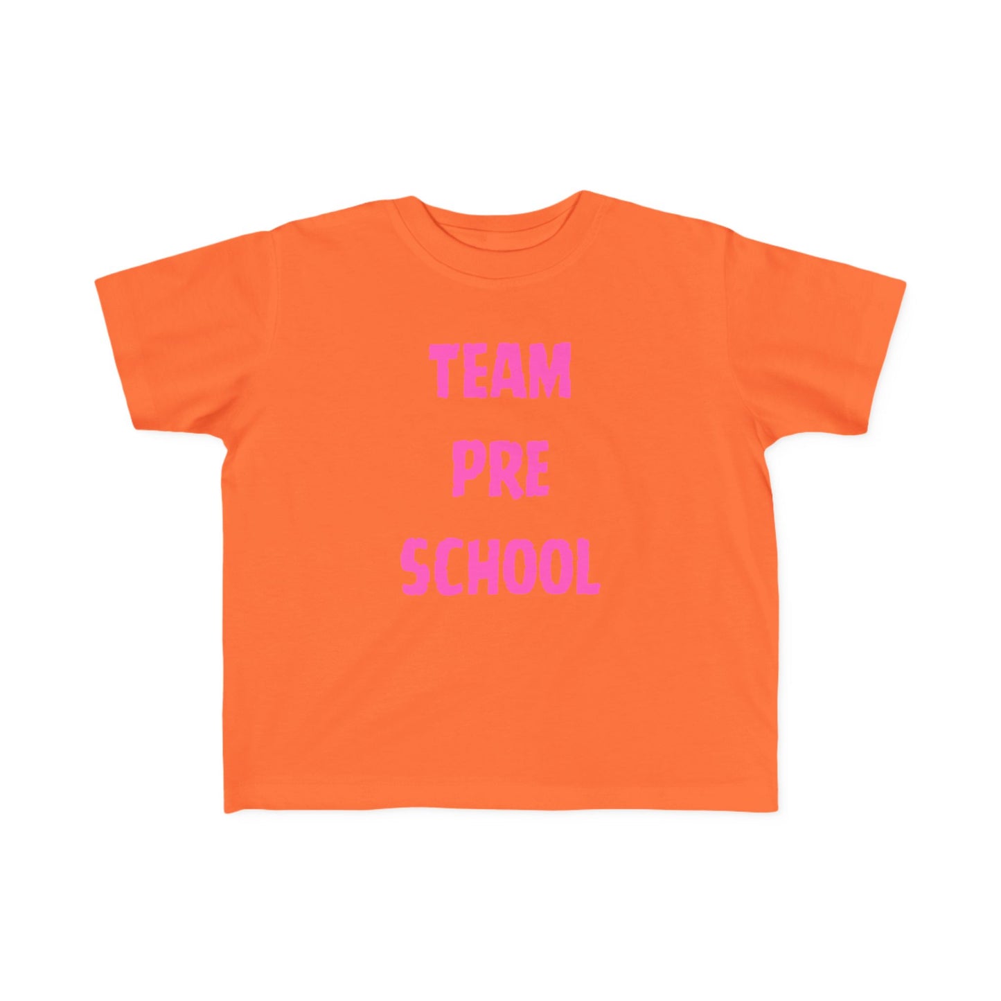 Team Preschool Girl Toddler Fine Jersey TeeTeam Preschool Toddler Fine Jersey Tee,TeamPreschool,PreschoolTee,BackToSchoolToddler,LittleLearner,ComfyKidsClothes,GiftForPreschooler