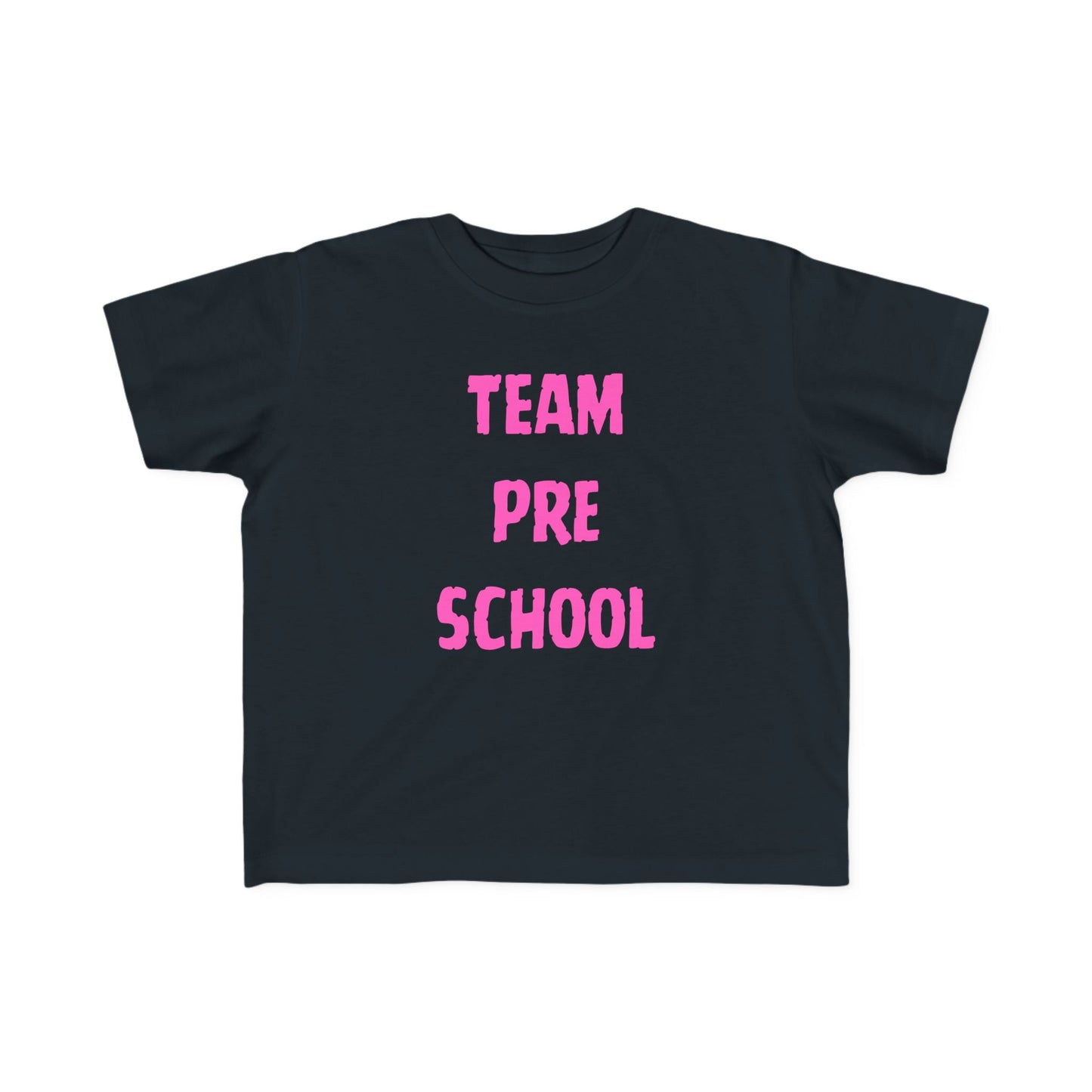 Team Preschool Girl Toddler Fine Jersey TeeTeam Preschool Toddler Fine Jersey Tee,TeamPreschool,PreschoolTee,BackToSchoolToddler,LittleLearner,ComfyKidsClothes,GiftForPreschooler
