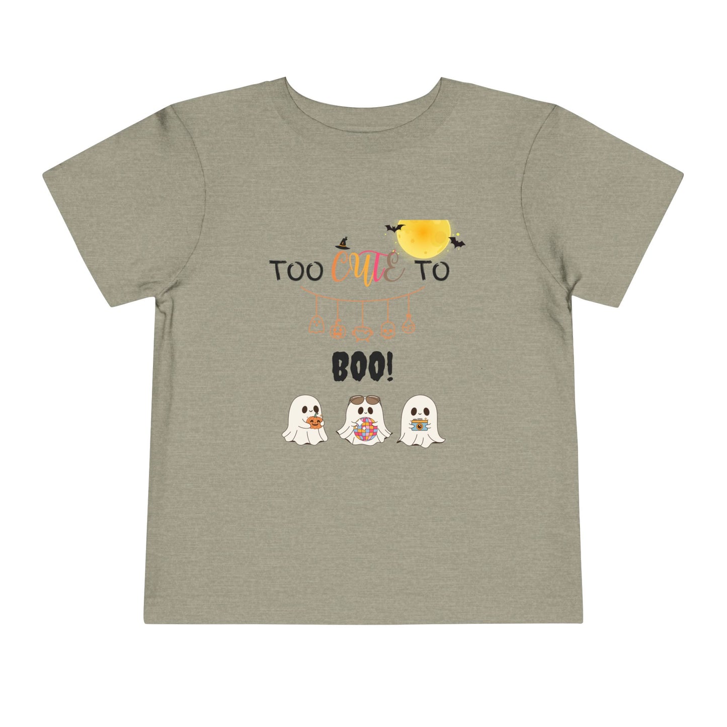 π Too Cute to Boo Toddler Tee π»