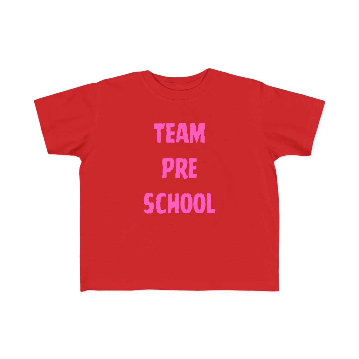 Team Preschool Girl Toddler Fine Jersey TeeTeam Preschool Toddler Fine Jersey Tee,TeamPreschool,PreschoolTee,BackToSchoolToddler,LittleLearner,ComfyKidsClothes,GiftForPreschooler