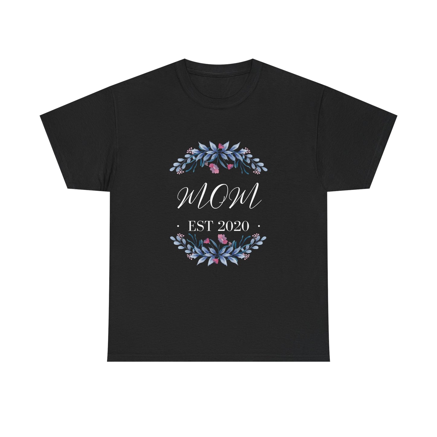 Floral Mom EST 2020 Tee- Mother's Day Gift