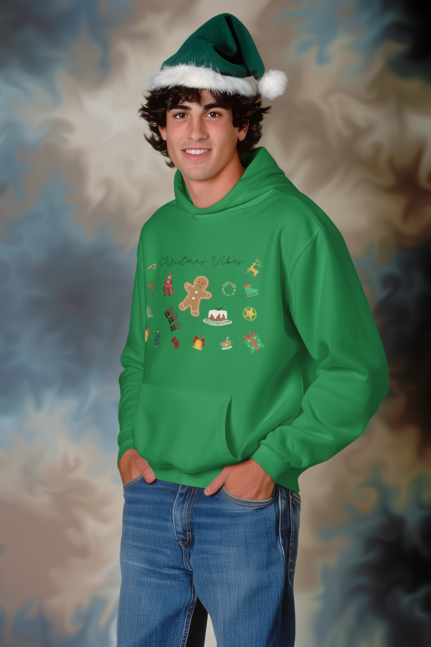 Merry and Bright Trees Sweatshirt- Family Matching Christmas Sweatshirt