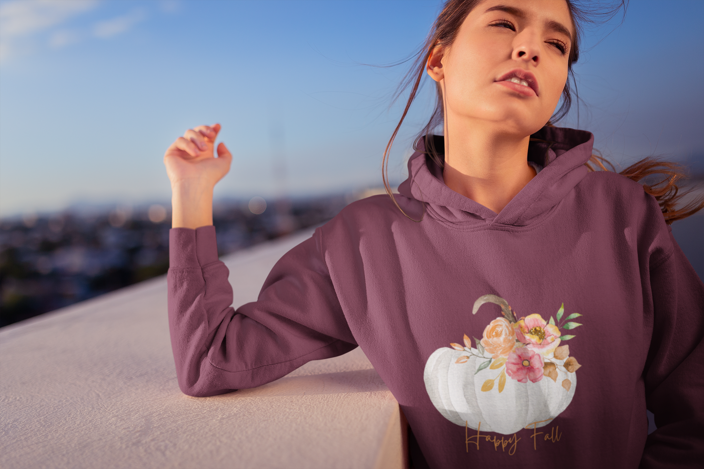 Watercolor Pumpkin Hoodie, Colorful Pumpkin Hoodie, Watercolor Pumpkins, Halloween Shirt, Autumn Hoodie, Cute Fall Hoodie, Gift For Halloween, Hooded Sweatshirt