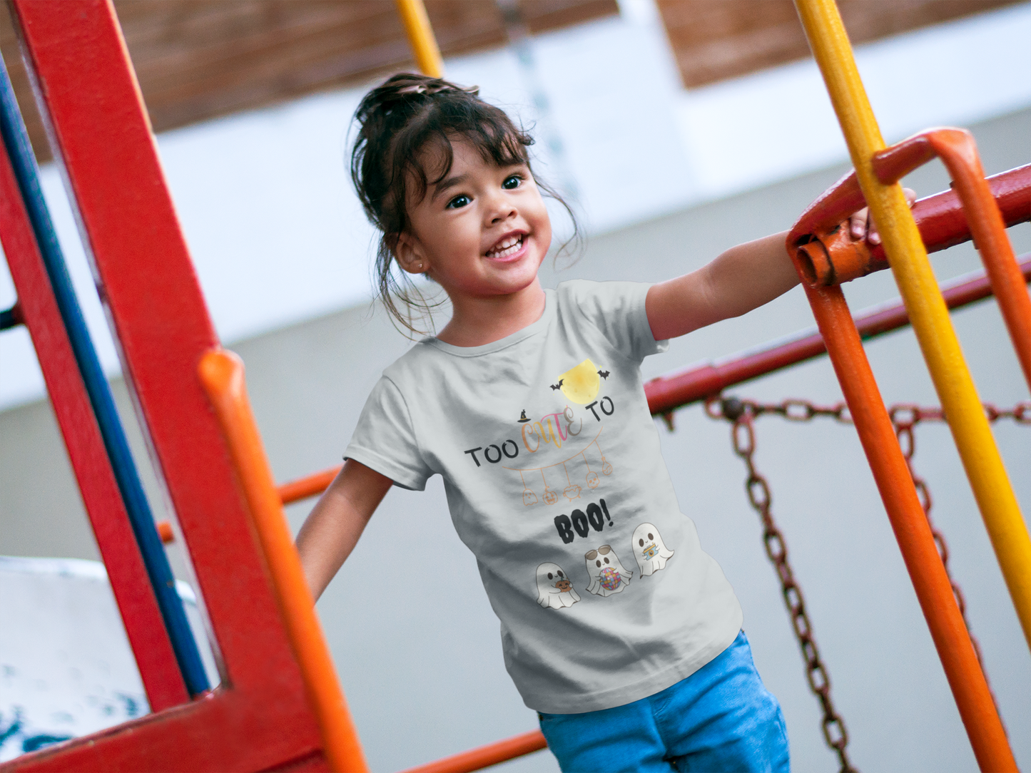 π Too Cute to Boo Toddler Tee π»