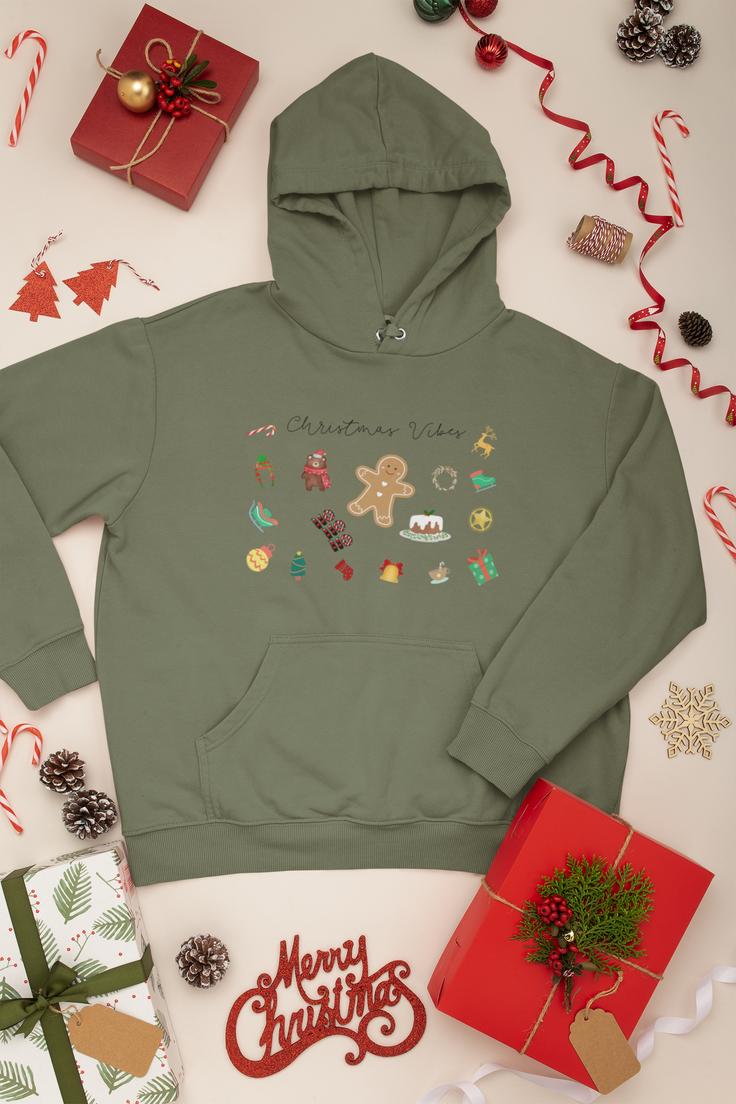 Merry and Bright Trees Sweatshirt- Family Matching Christmas Sweatshirt
