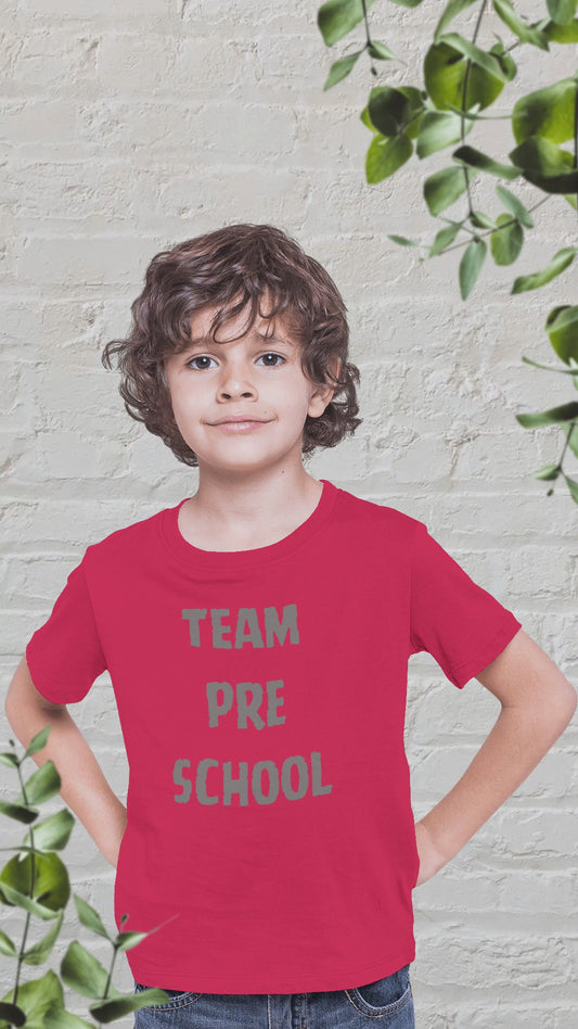 Team Preschool Toddler Fine Jersey Tee- Team Preschool