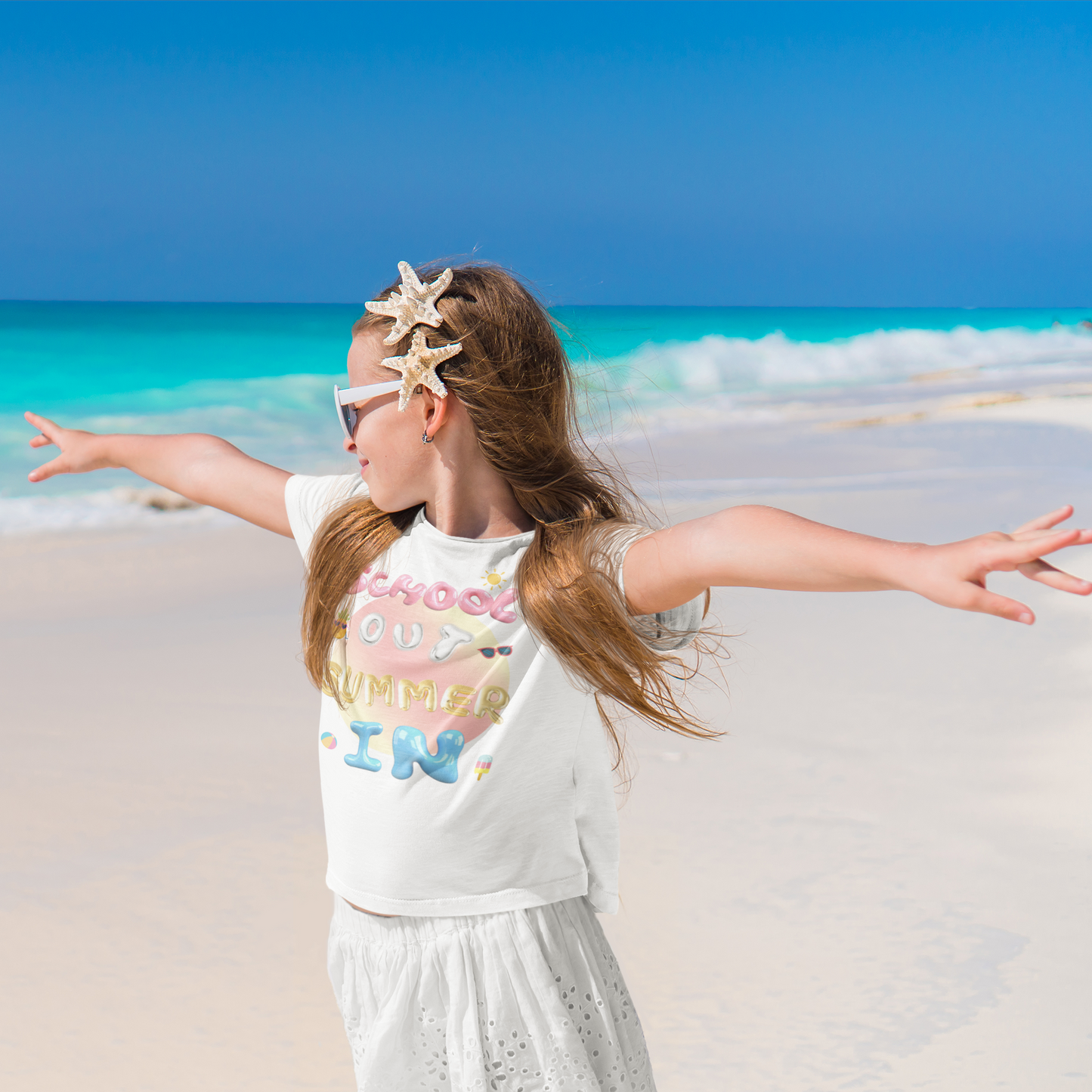 School Out Summer In Jersey Short Sleeve Tee- SummerVibes