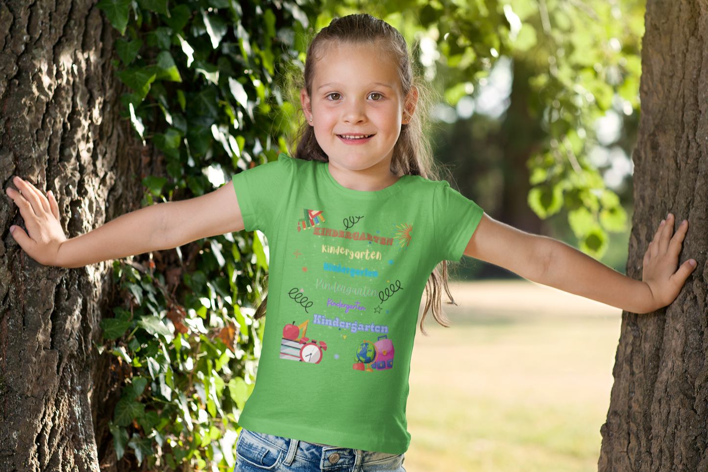 Kindergarten Toddler Fine Jersey Tee- Toddler OOTD Fashion