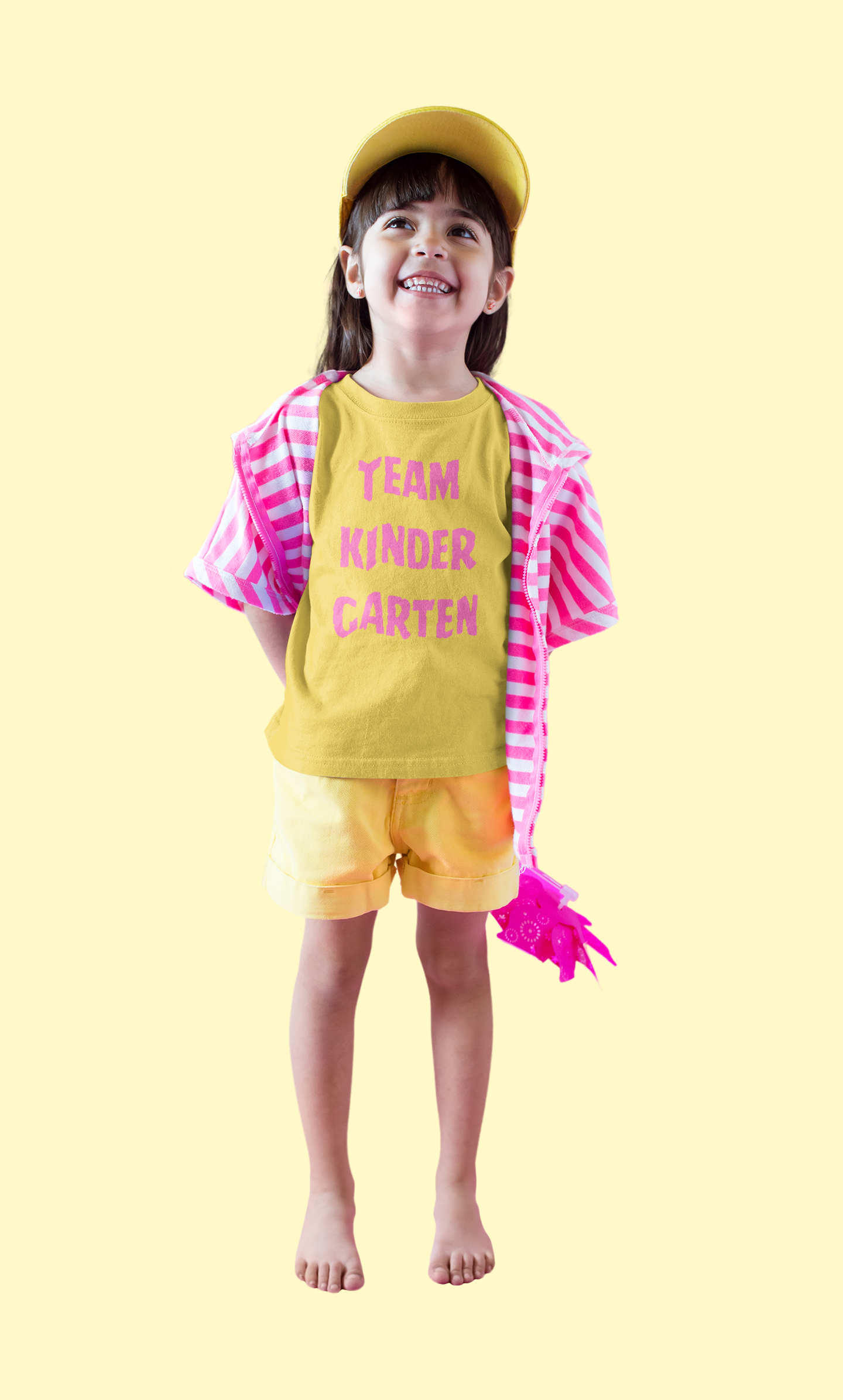 Team Kindergarten Toddler Fine Jersey Tee- Soft Toddler Tee