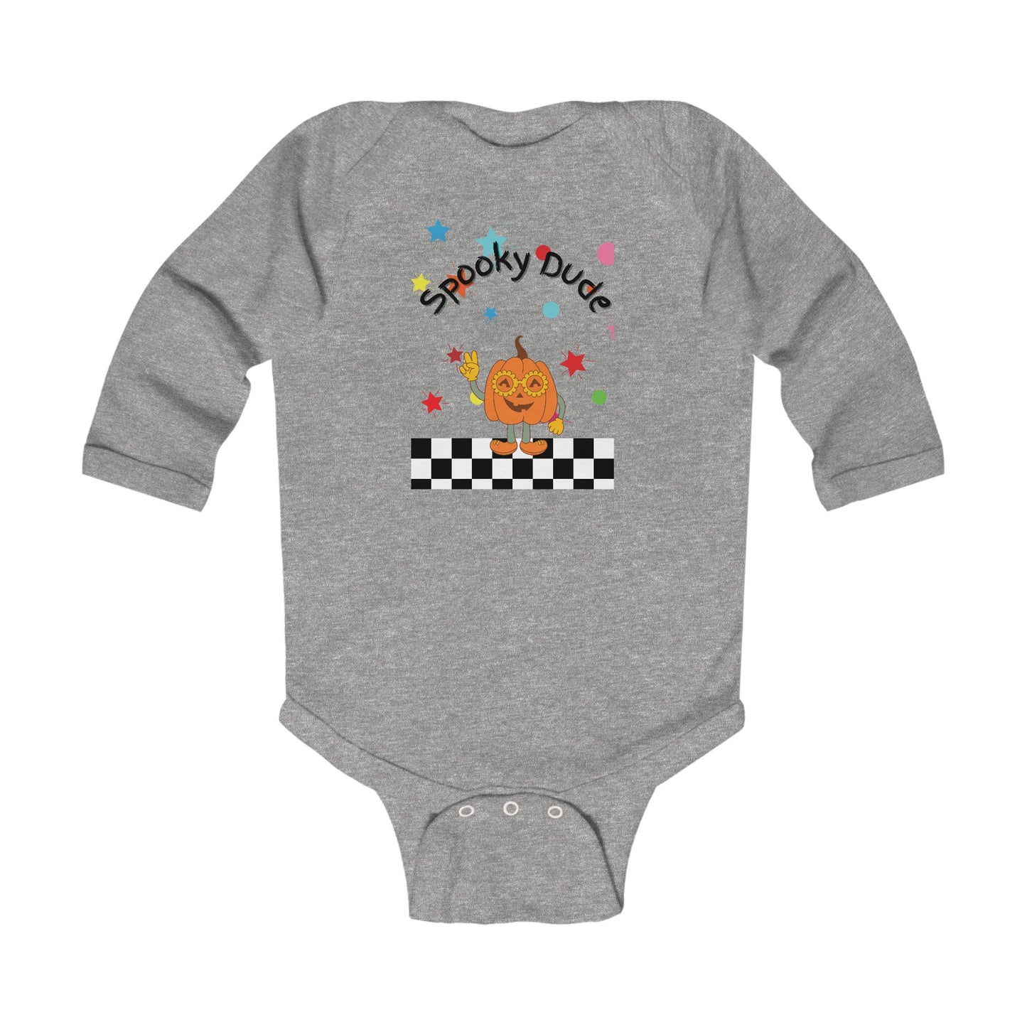 Spooky Dude Infant Long Sleeve Bodysuit