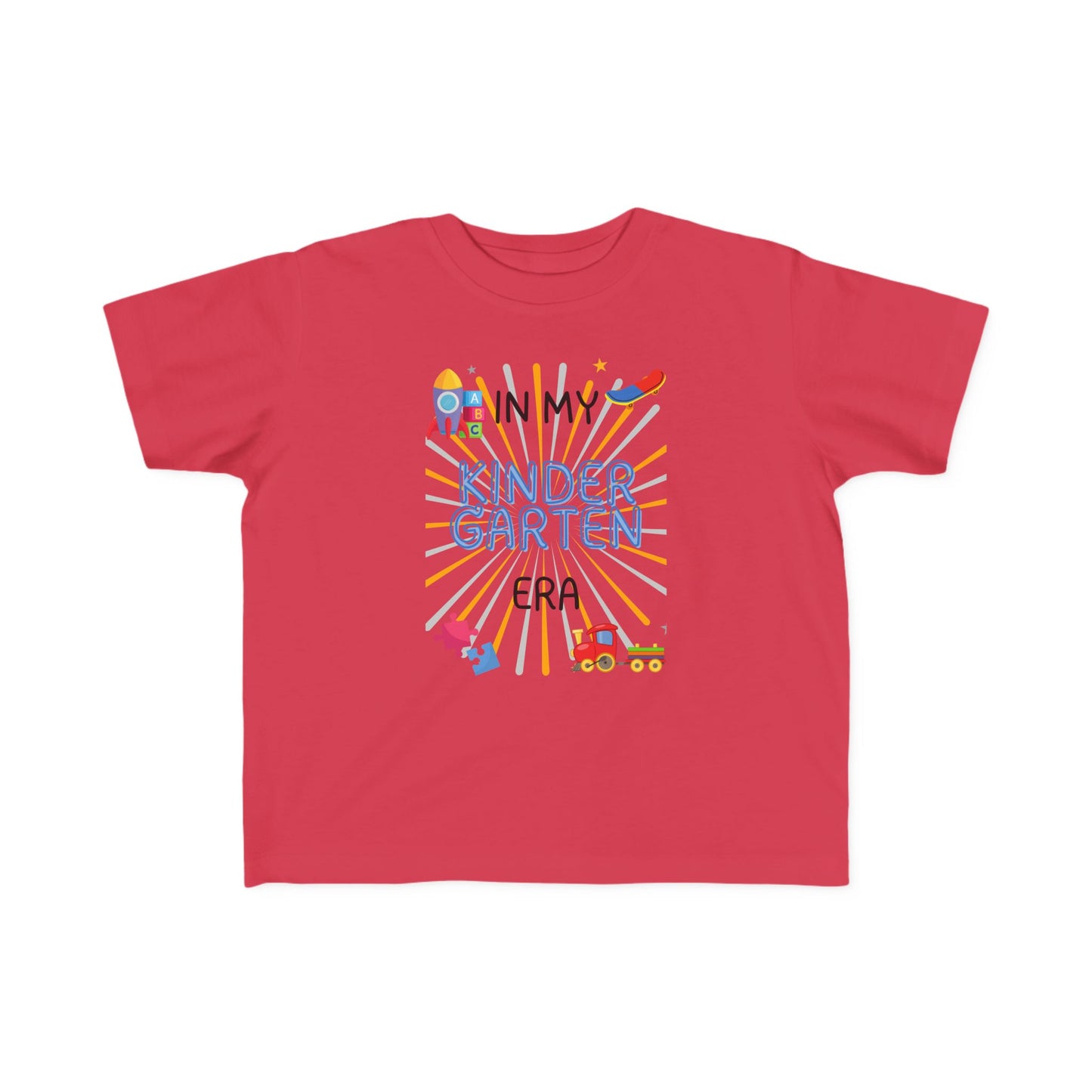 In My Kindergarten Boy Toddler Fine Jersey Tee