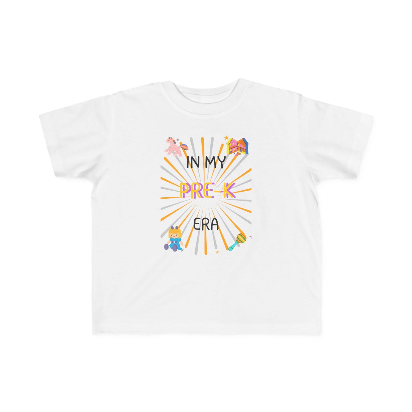 In My Pre-K Girl Toddler Fine Jersey Tee