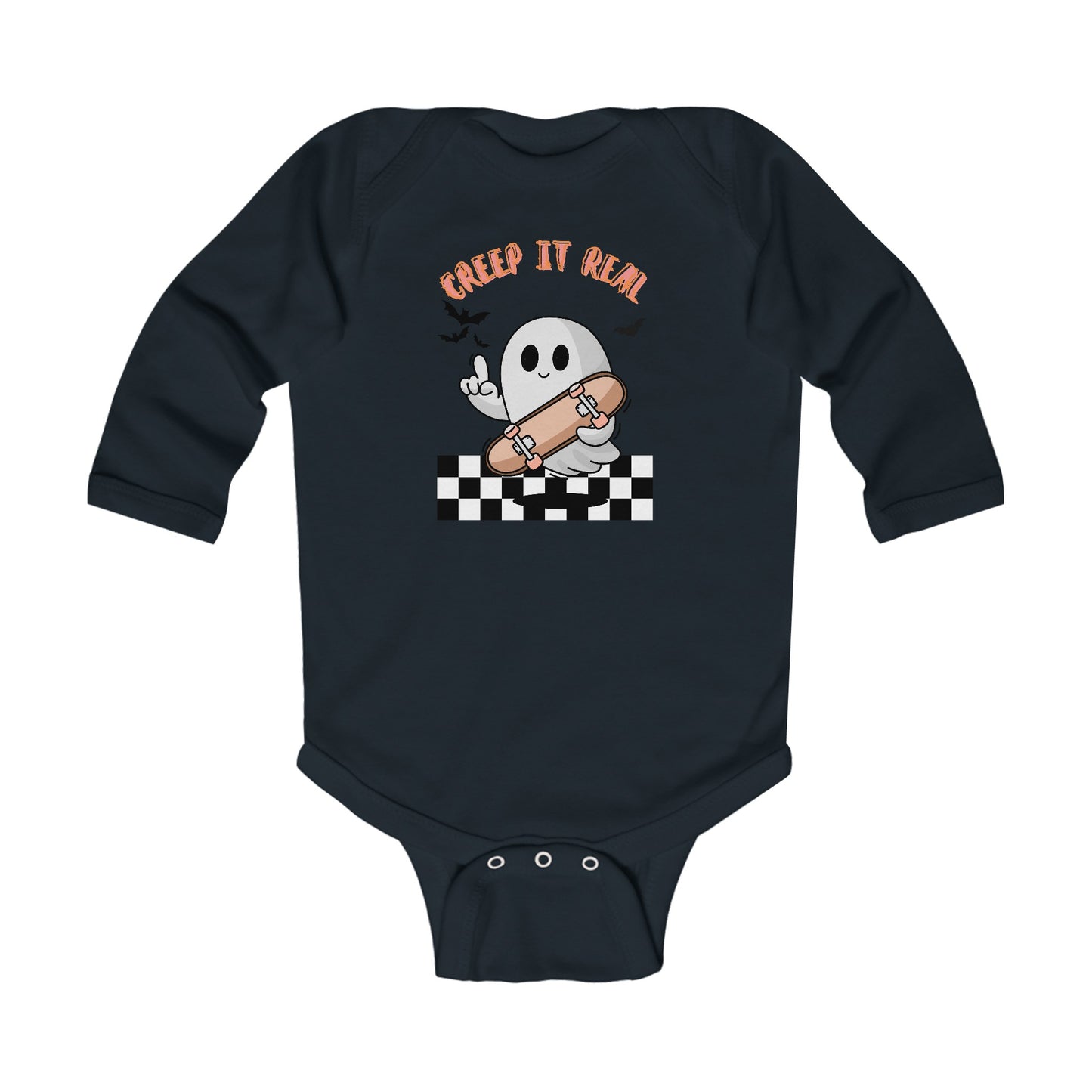 Creep it Real  Infant Long Sleeve Bodysuit