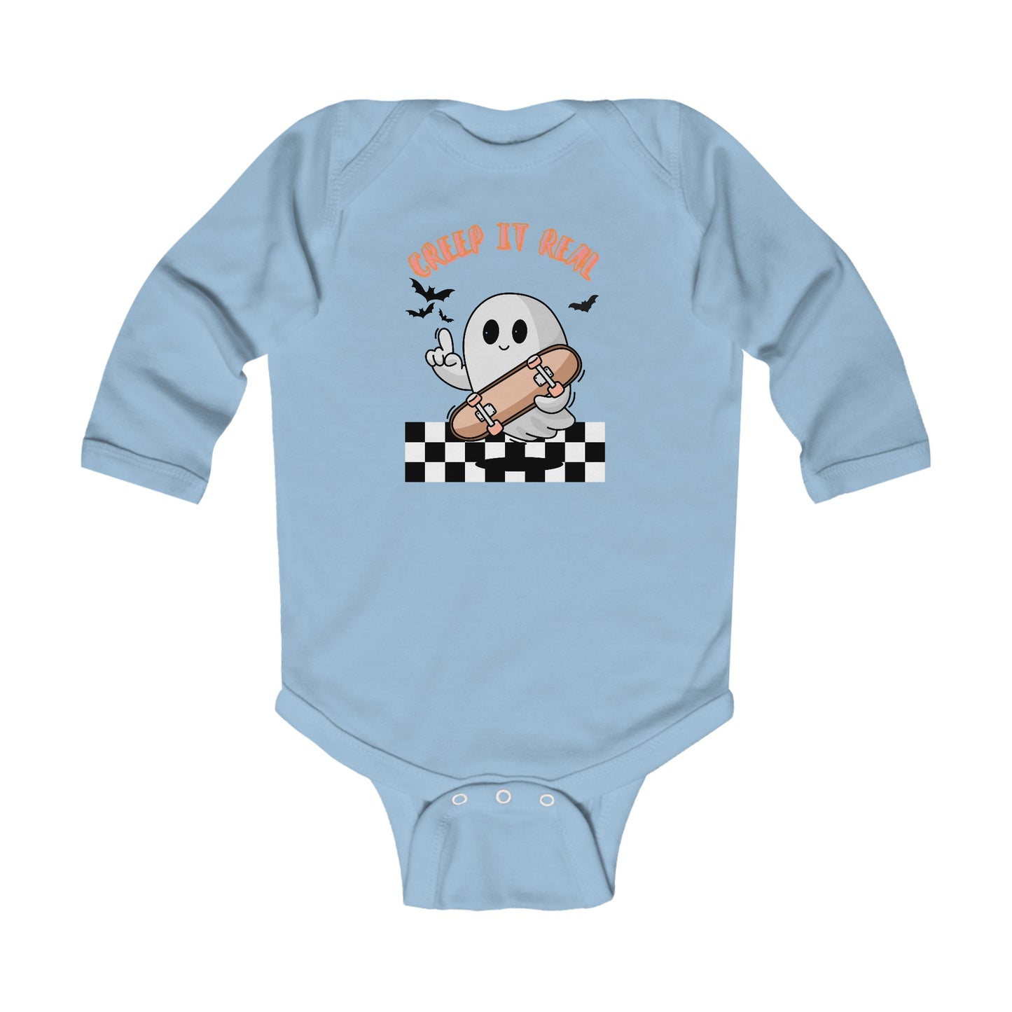 Creep it Real  Infant Long Sleeve Bodysuit