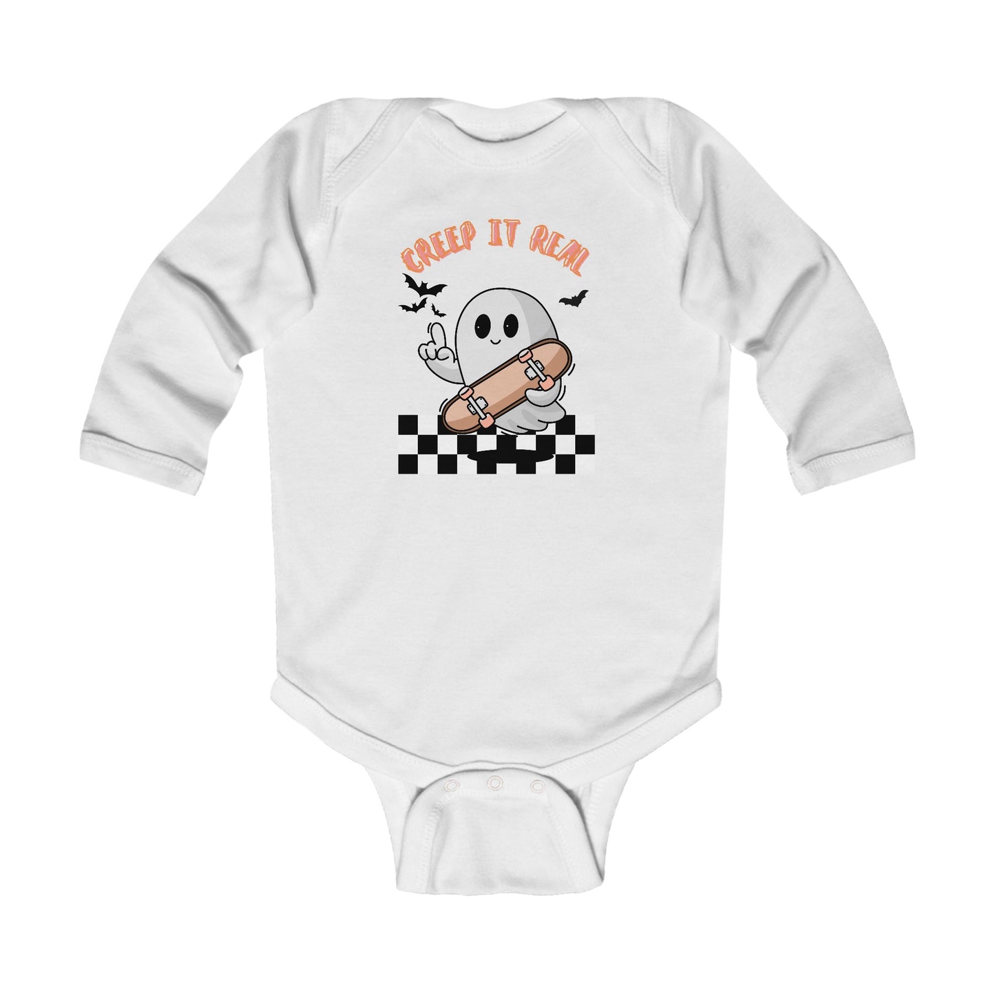 Creep it Real  Infant Long Sleeve Bodysuit