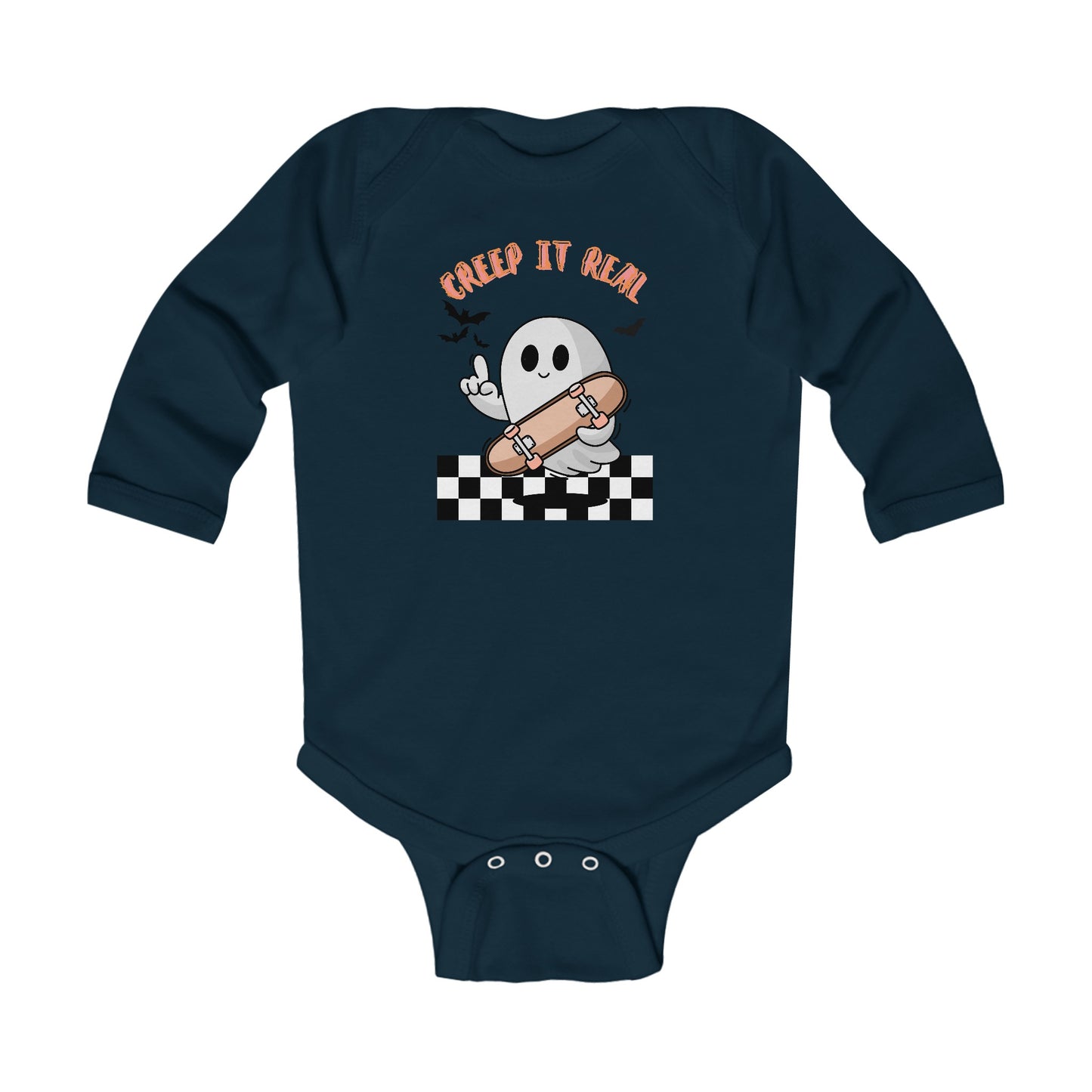 Creep it Real  Infant Long Sleeve Bodysuit